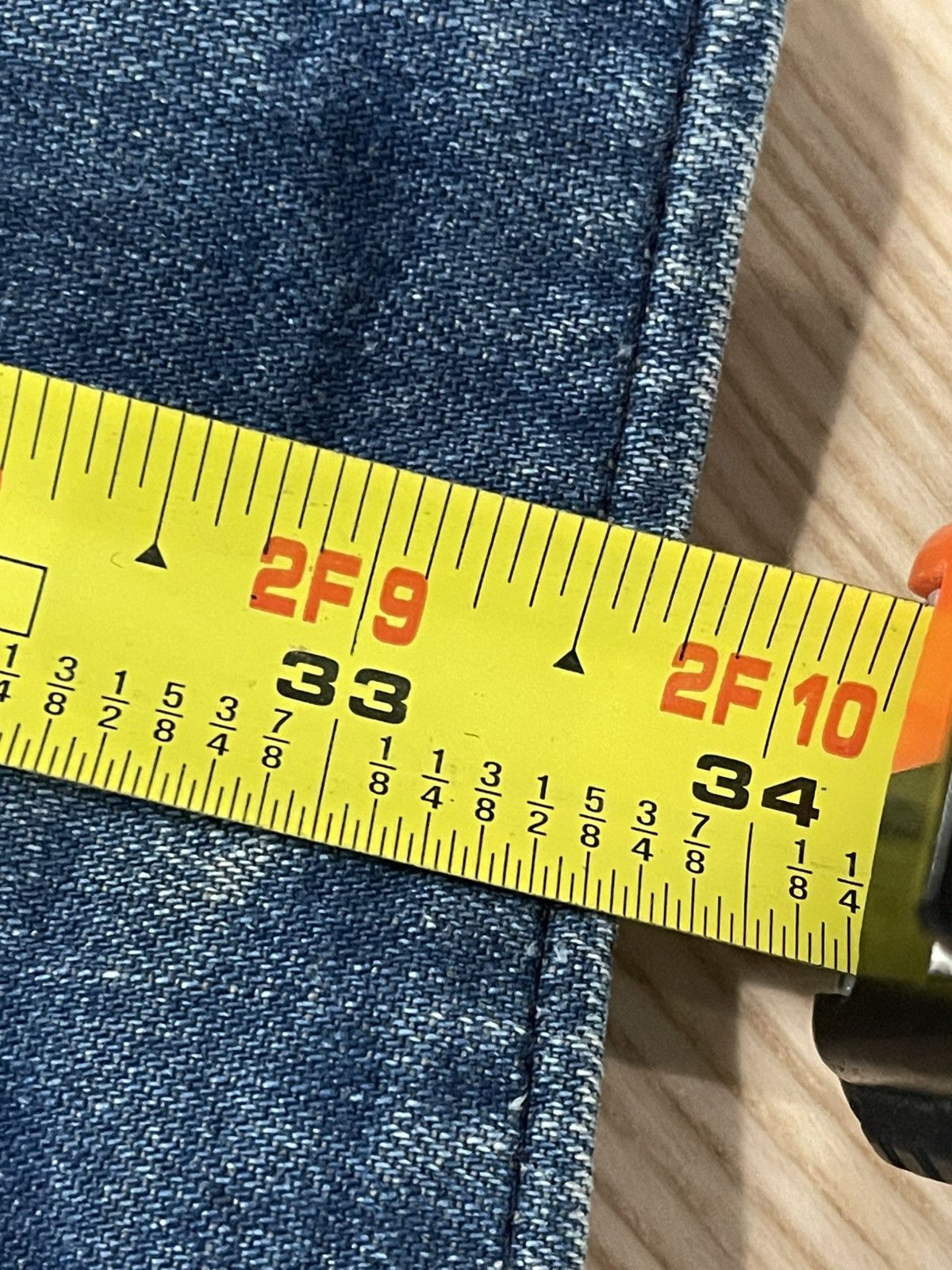 Designer × Vintage Vintage Montgomery Ward Denim Blanket Lined Worker Jacket Size US L / EU 52-54 / 3 - 9 Thumbnail