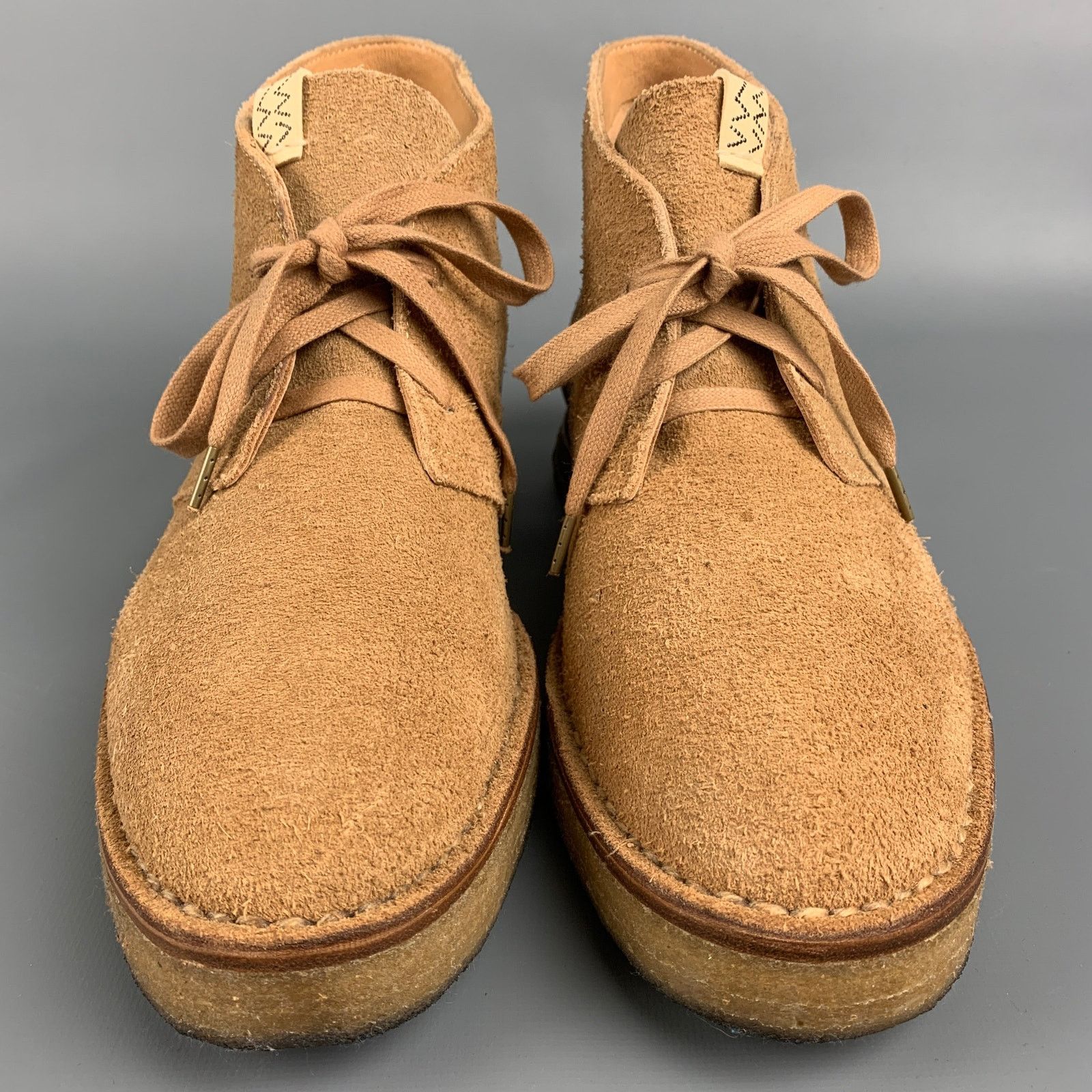 Visvim VISVIM Size 9 Sand Textured Leather Lace Up ISDT BOOTS-FOLK Size US 9 / EU 42 - 4 Thumbnail