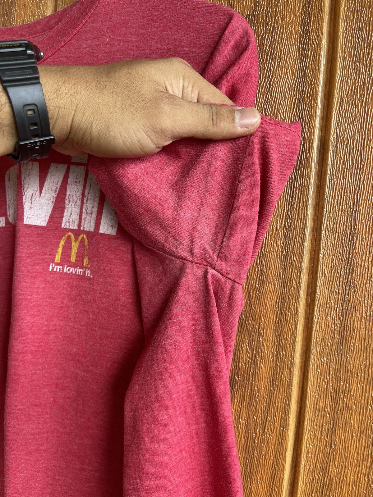 Travis Scott Hype🔥Humor McDonald’s McLovin Big Logo Tshirt Size US XXL / EU 58 / 5 - 5 Thumbnail