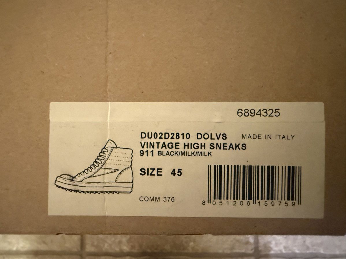 Rick Owens Drkshdw Rick Owens Drkshdw highs Size US 12 / EU 45 - 6 Thumbnail