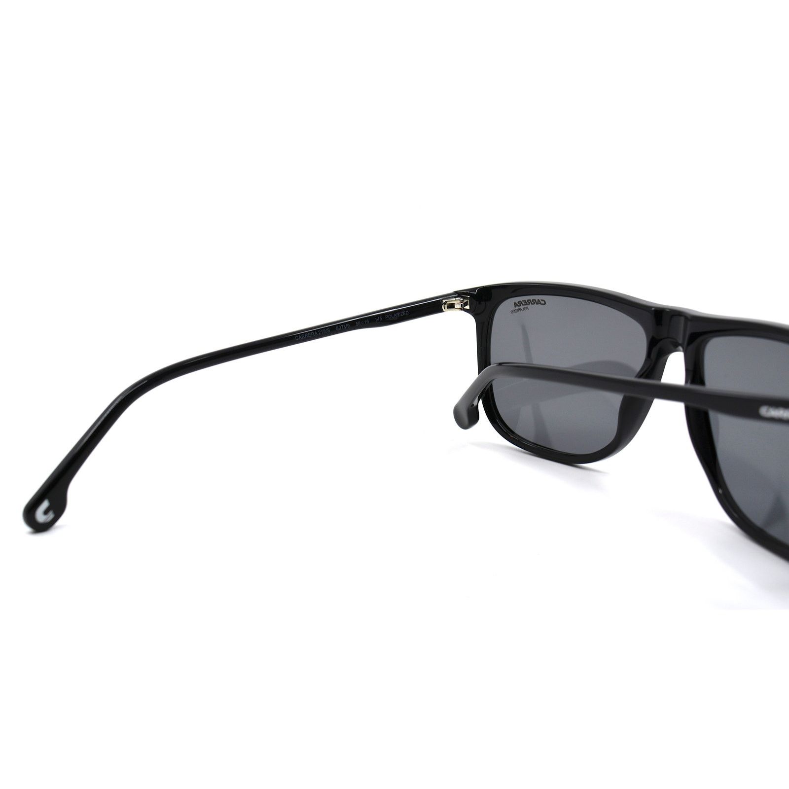 Carrera NEW CARRERA 218/S 807 BLACK GREY POLARIZED SUNGLASSES Size ONE SIZE - 9 Thumbnail