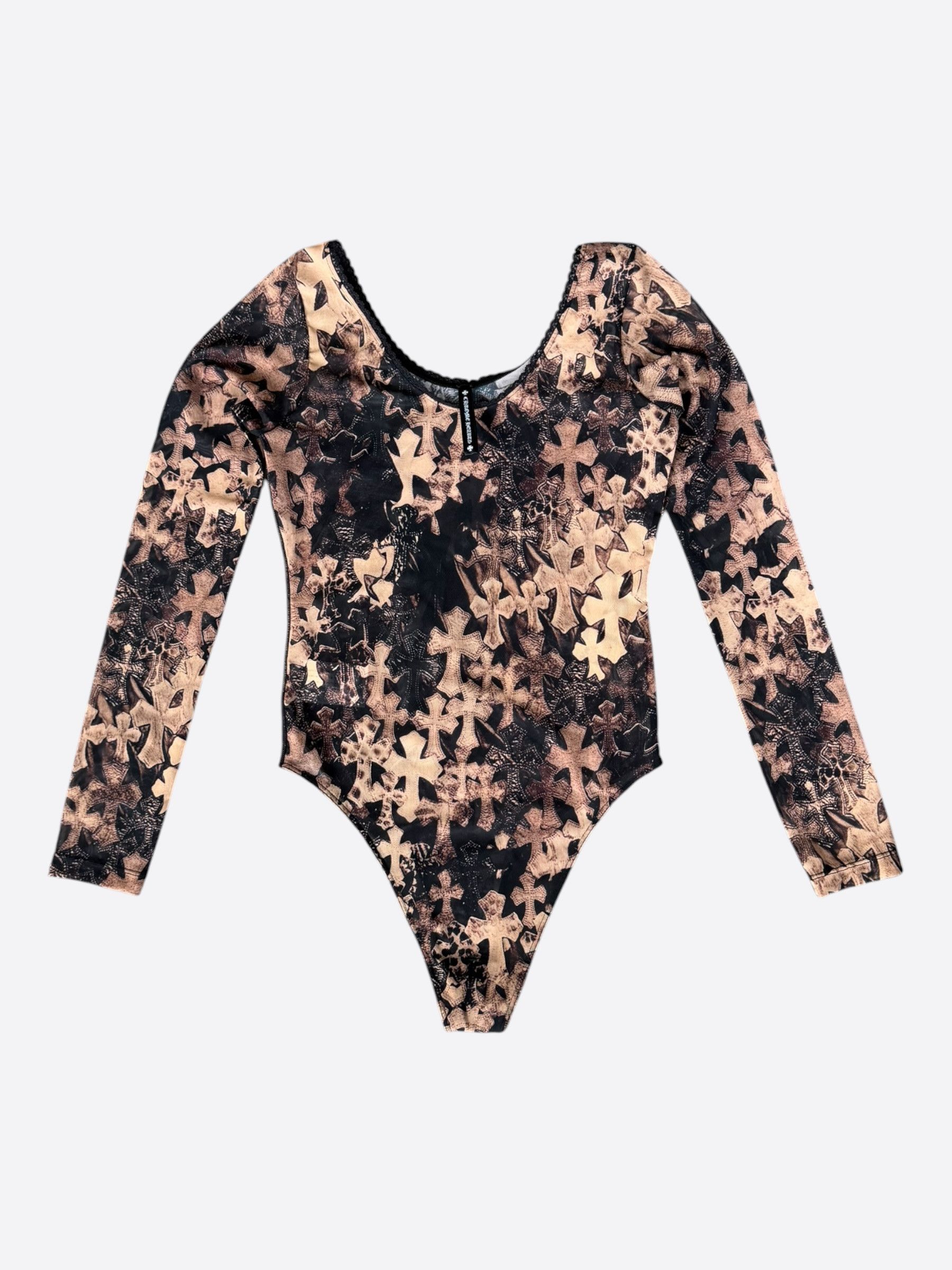 Chrome Hearts Chrome Hearts Intimates Lace Teddy - Black Size 
