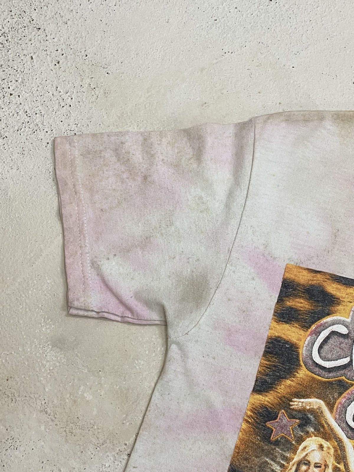 Band Tees The Cheetah Girl Band Y2k Tour Tee Art Tie Dye Dirty Thrash Size US S / EU 44-46 / 1 - 6 Thumbnail