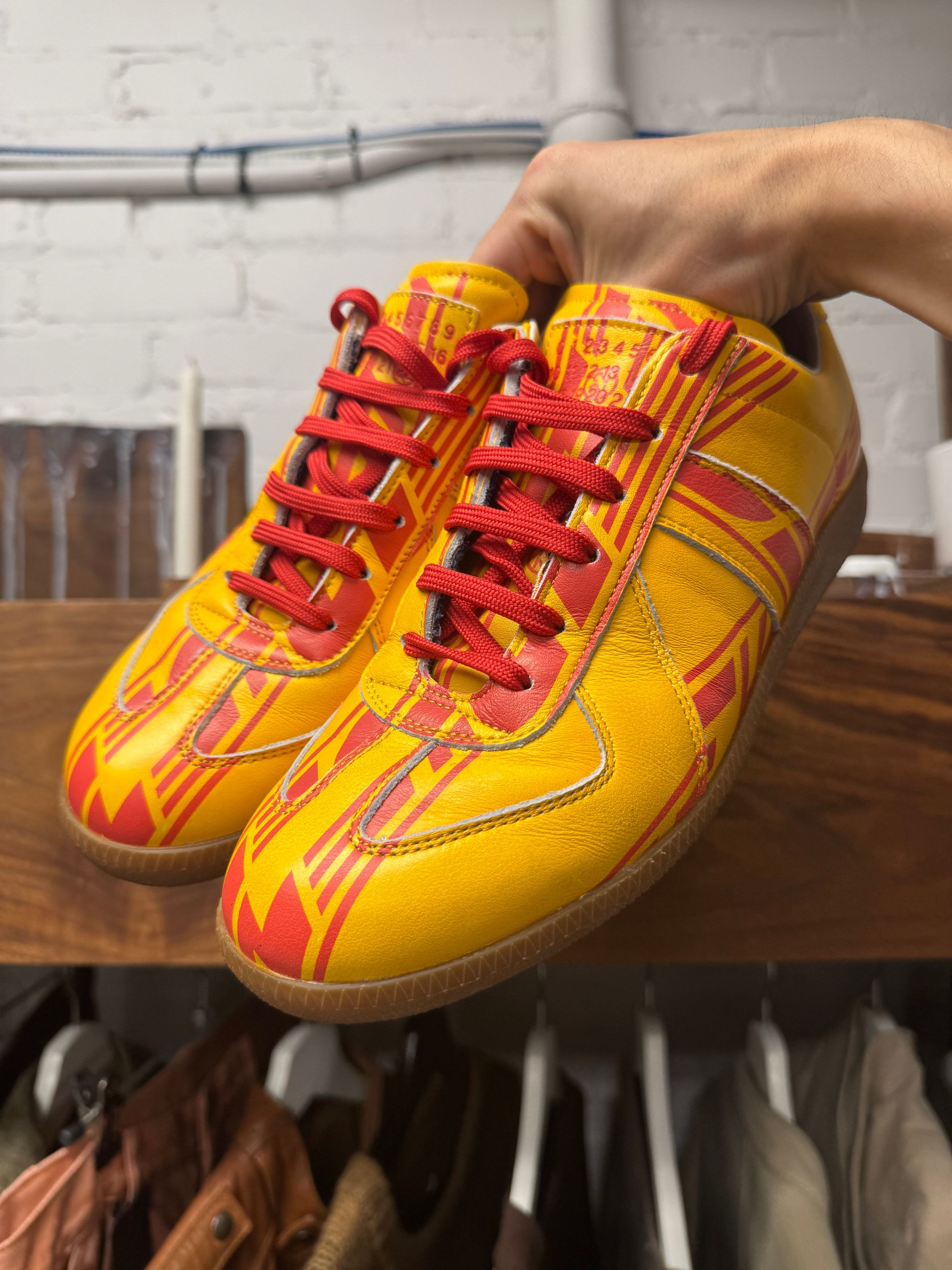 Maison Margiela AW2008 Maison Margiela Skull GAT Low Top Trainers