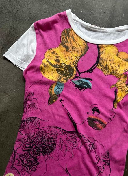 John Galliano John Galliano Marilyn Monroe Parody Slogan T-Shirt Size L / US 10 / IT 46 - 4 Thumbnail