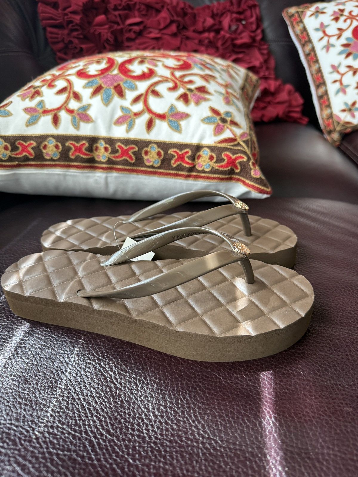 Tory Burch Tory Burch platform Willa flip flop Sandal NWT brown size 8 Size US 8 / IT 38 - 2 Thumbnail