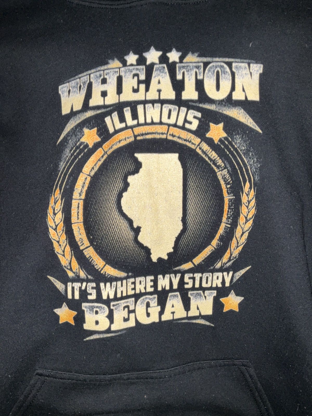 Gildan × Vintage Illinois hoodie Size US L / EU 52-54 / 3 - 4 Thumbnail