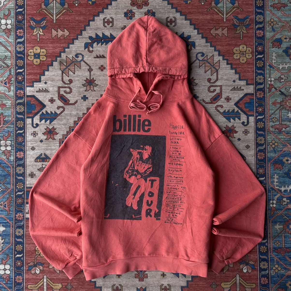 New Billie Eilish Red HTE deals tour hoodie size XXL