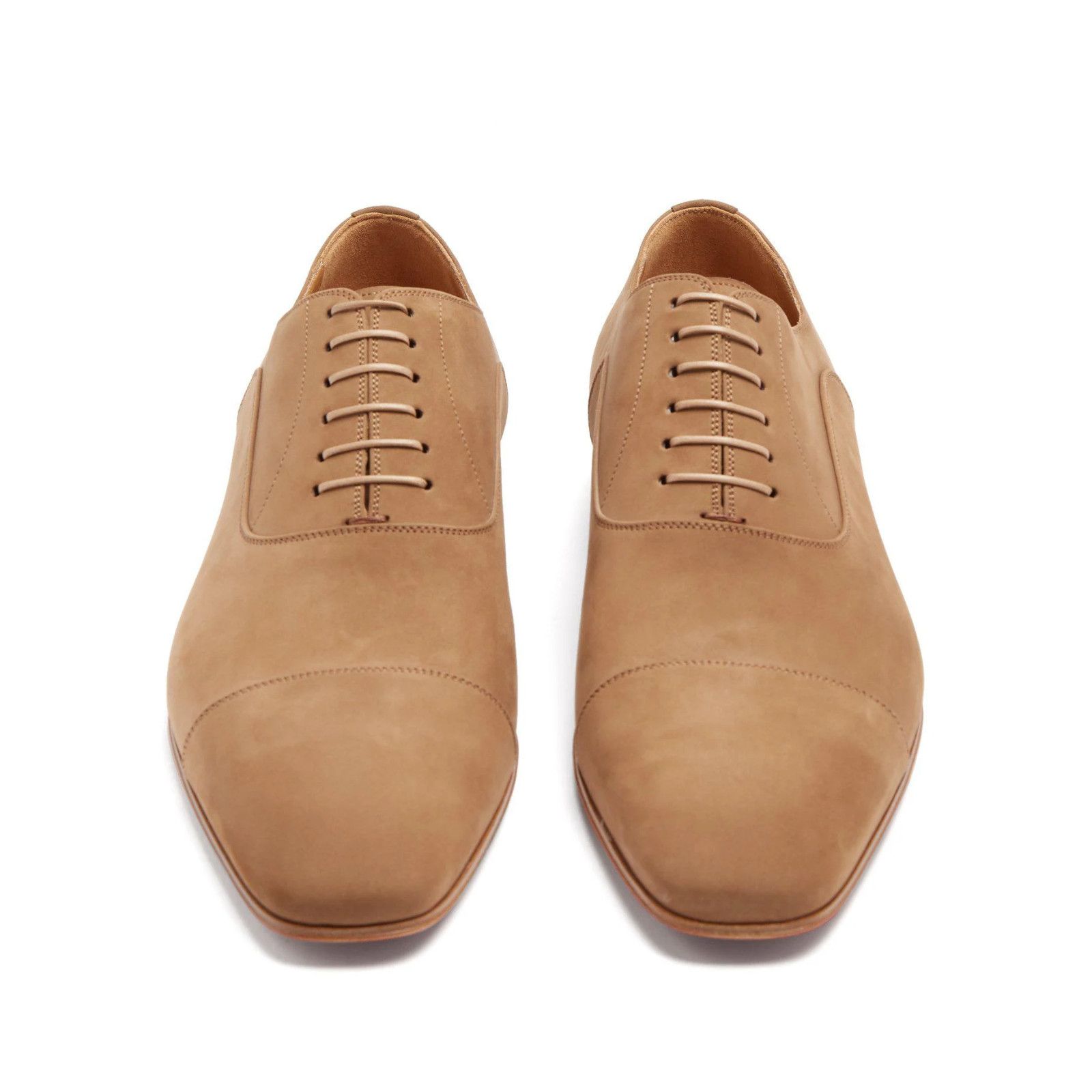 Christian Louboutin Christian Louboutin Beige Oxford Dress Loafer 43.5 10.5 Size US 10 / EU 43 - 6 Thumbnail