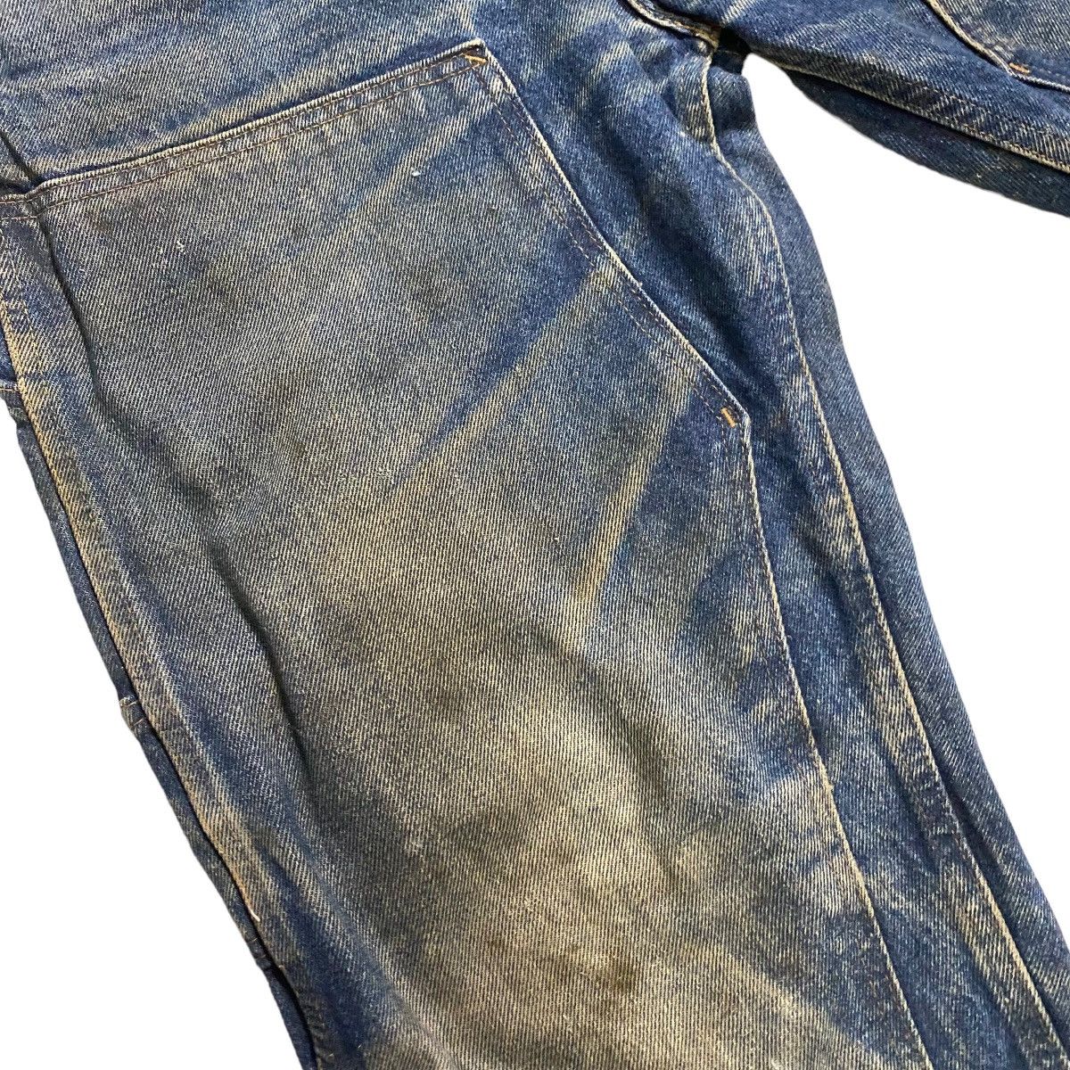 Vintage Prison Blu double knee distressed worker pant Size US 32 / EU 48 - 9 Thumbnail