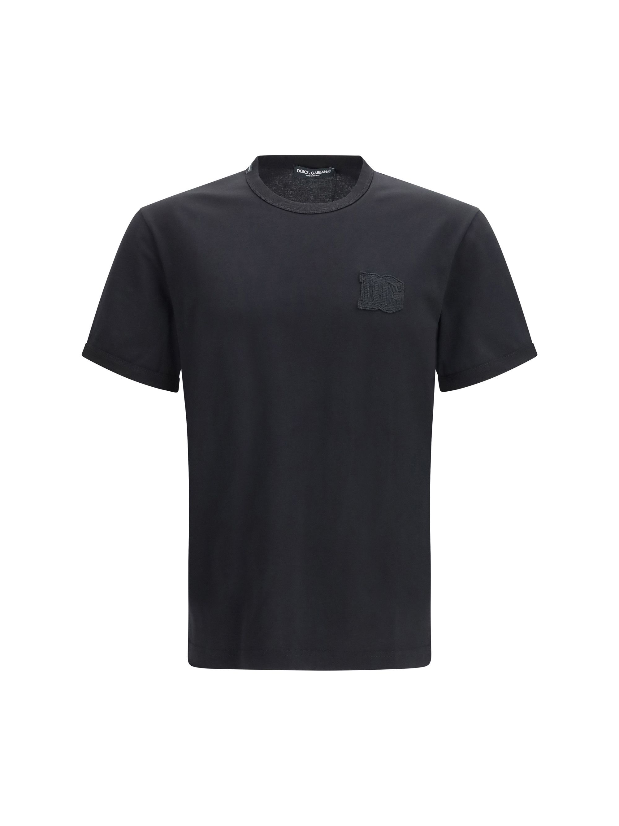 Dolce & Gabbana Cotton T-shirt with patch Size US XL / EU 56 / 4 - 1 Thumbnail