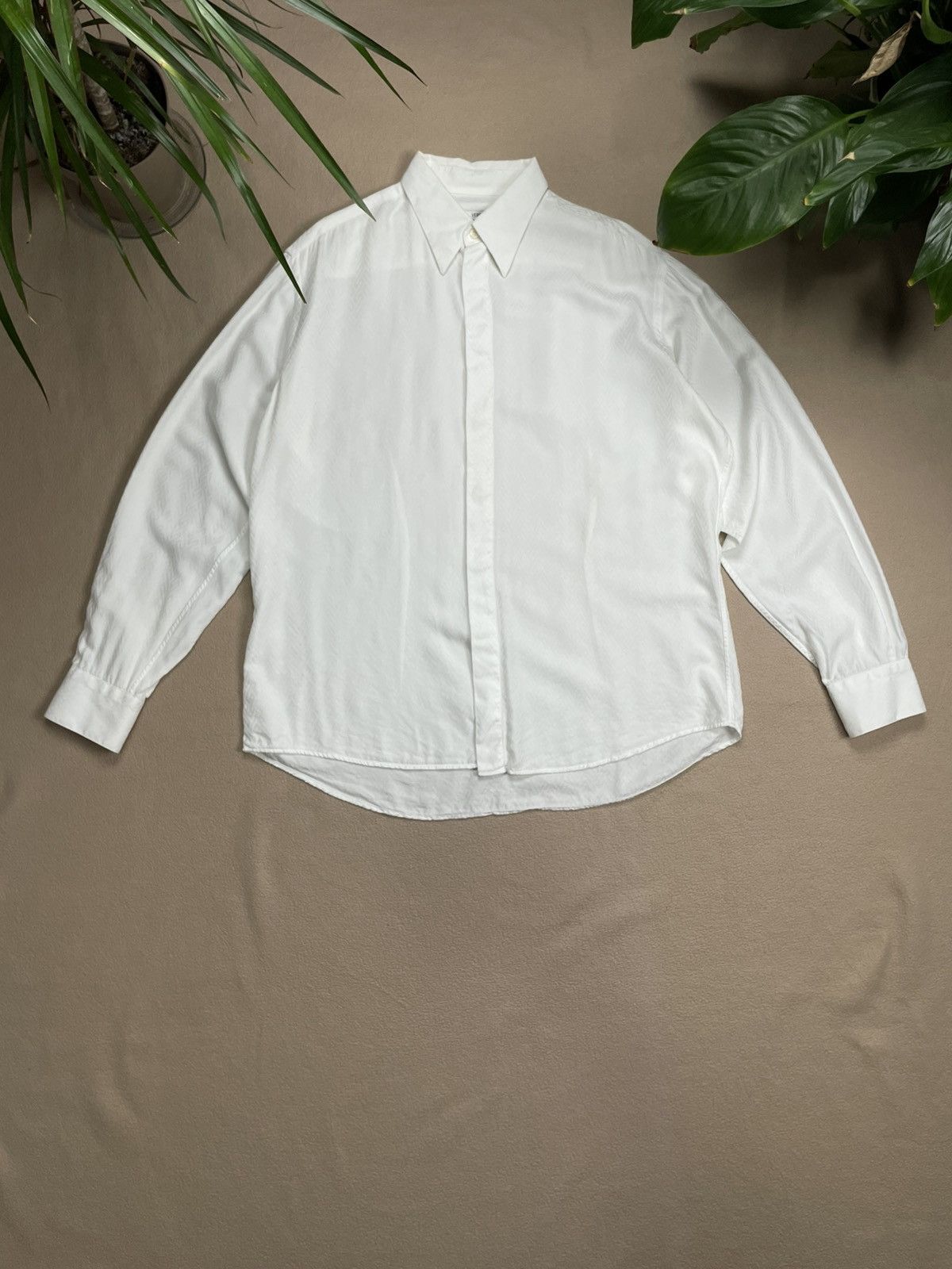 Versace Versace Collection Casual Long Sleeve Shirt Size 17/43 Size US M / EU 48-50 / 2 - 1 Thumbnail