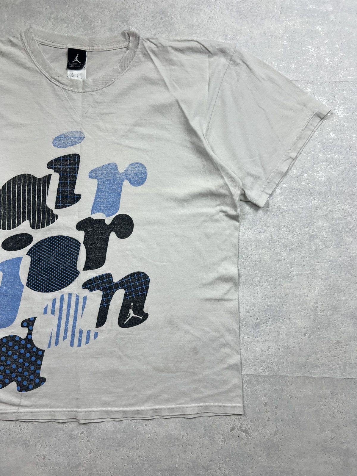Nike 90s Nike Air Jordan Vintage Y2K Oversized Retro Tee T-Shirt Size US L / EU 52-54 / 3 - 3 Thumbnail