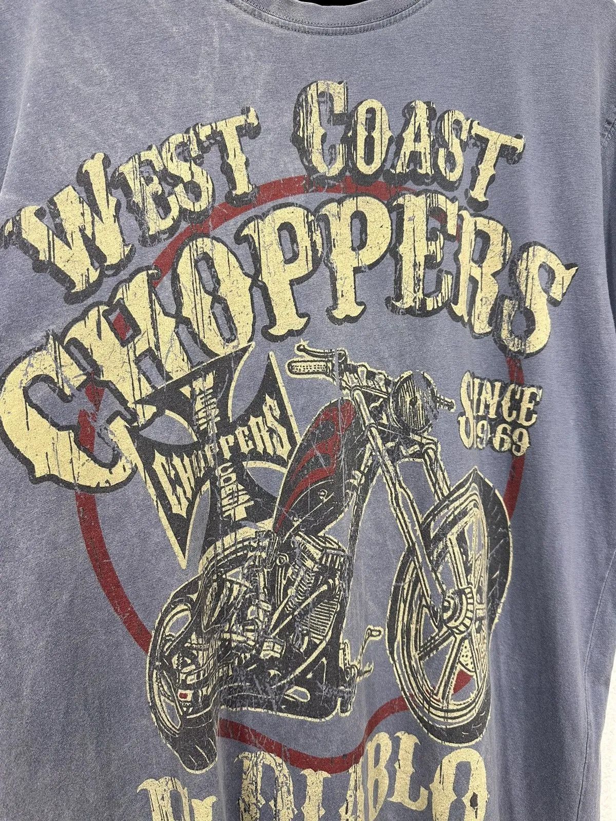 West Coast Choppers VINTAGE WEST COAST CHOPPERS T-SHIRT MOTO RARE Size US M / EU 48-50 / 2 - 7 Thumbnail