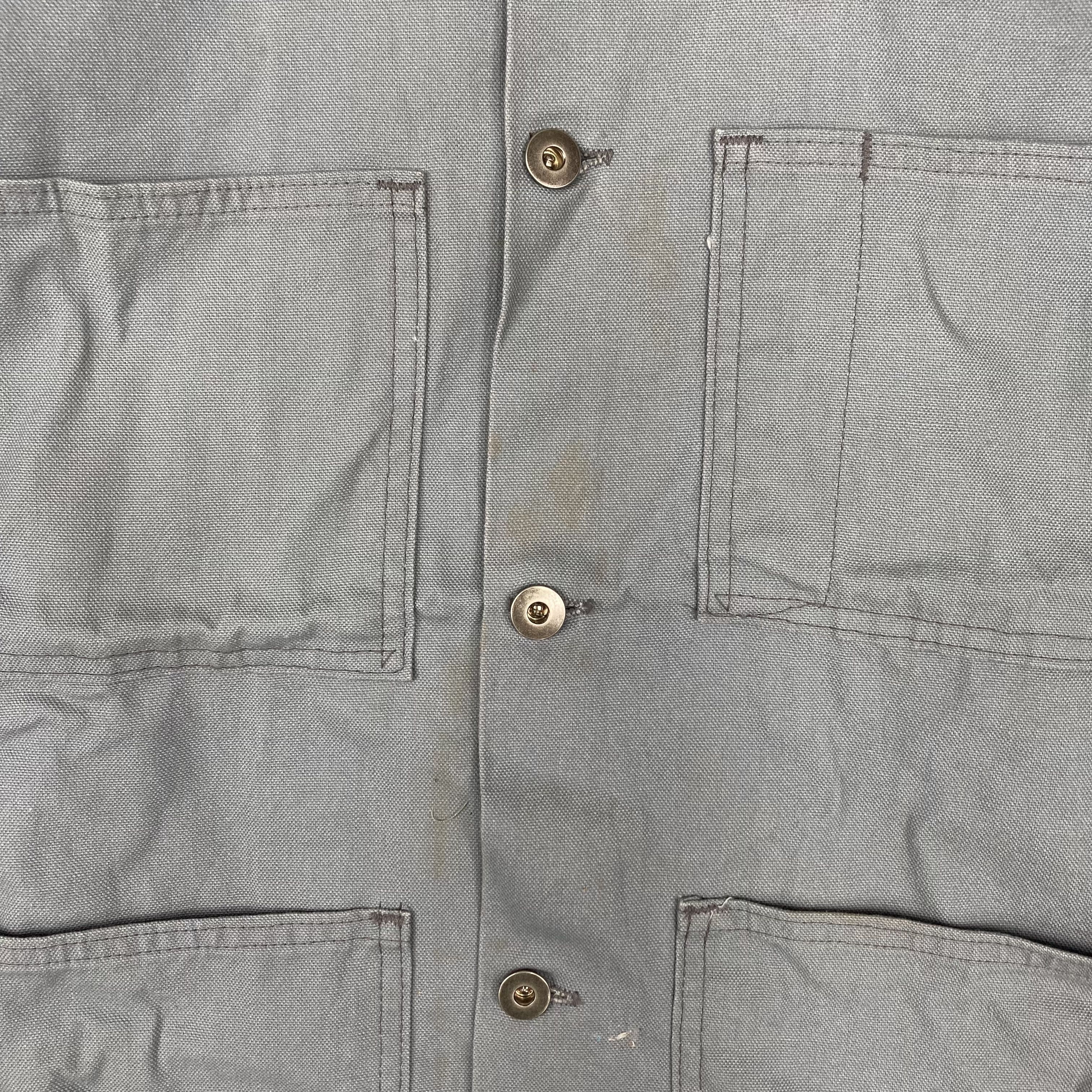 Vintage Vintage BLUE BEAR Made In Usa Denim Chore Jacket Size US M / EU 48-50 / 2 - 4 Thumbnail