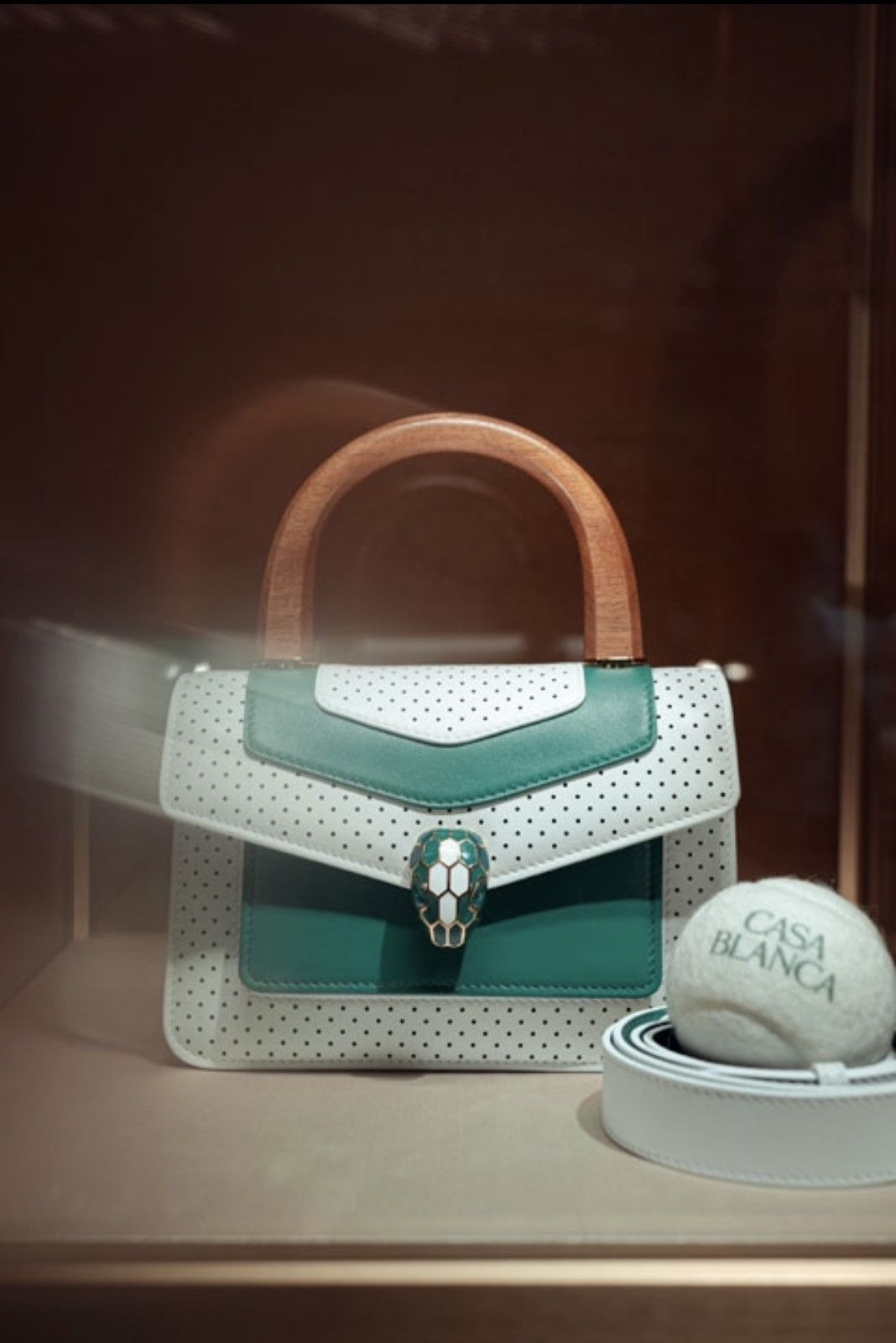 Bvlgari × Casablanca Bulgari x Casablanca Serpenti Après Tennis Handle Bag Size ONE SIZE - 5 Thumbnail