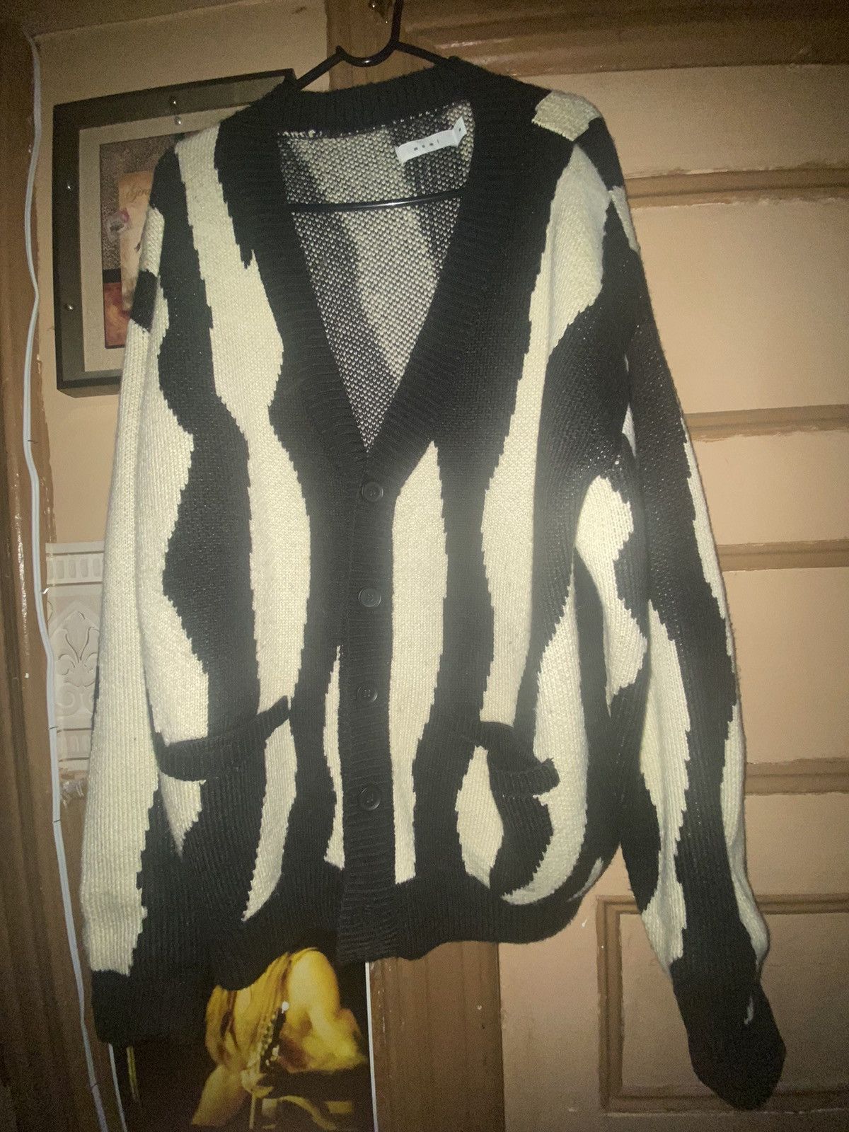 Cardigan Mnml zebra cardigan Grailed