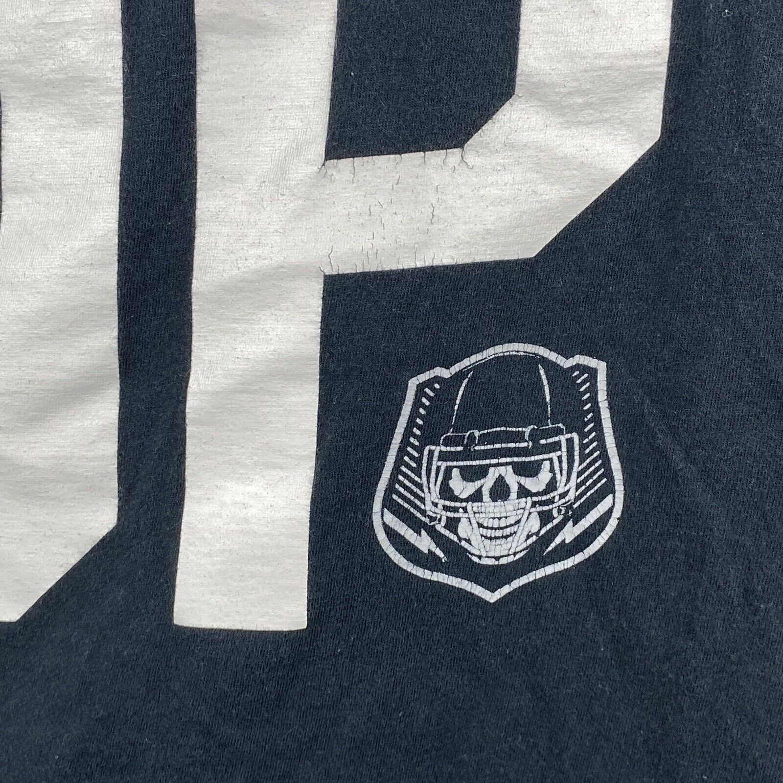 Nike Nike Squad Up Football Large Skull Graphic Black T Shirt Size US L / EU 52-54 / 3 - 5 Thumbnail