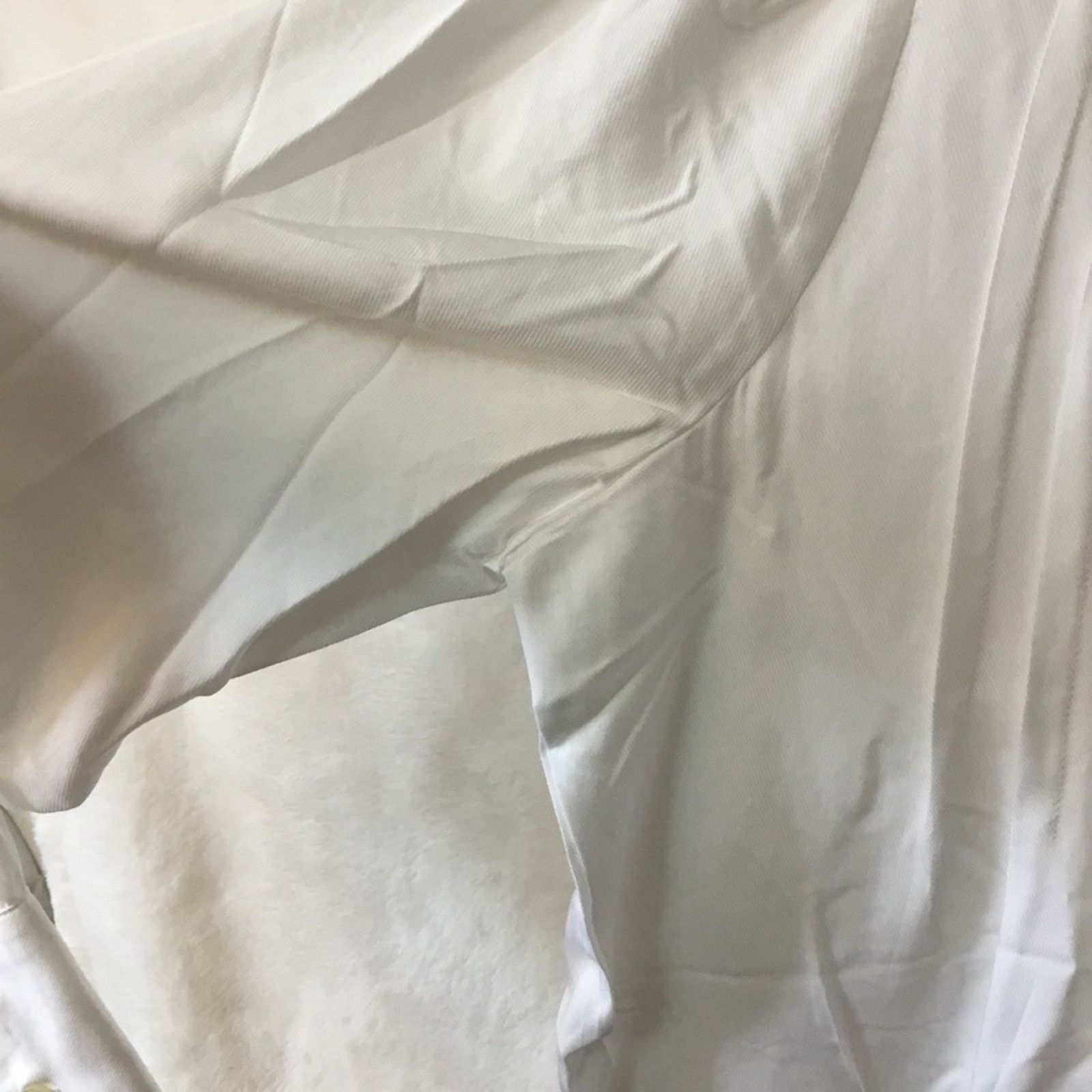 Loft Loft White Split Neck Tunic Blouse with Pintuck Details Size S / US 4 / IT 40 - 5 Thumbnail