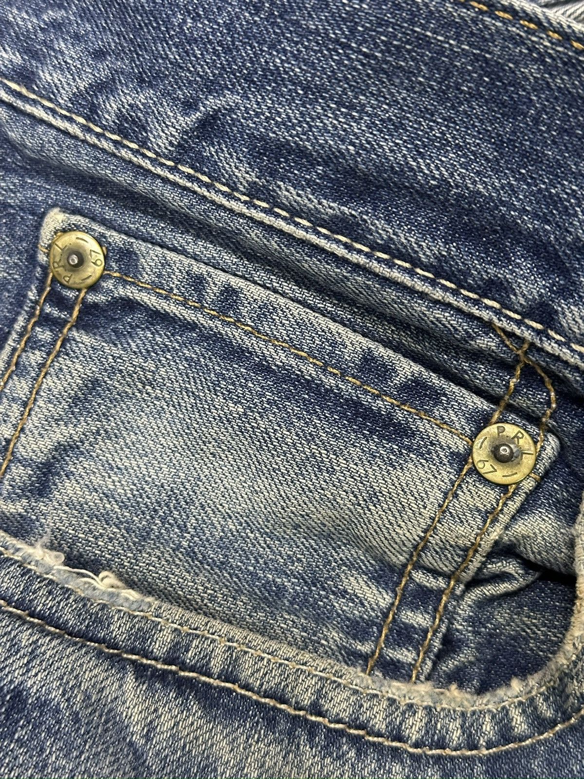 Polo Ralph Lauren Distress Polo Ralph Lauren Denim Jeans. Size US 30 / EU 46 - 10 Thumbnail