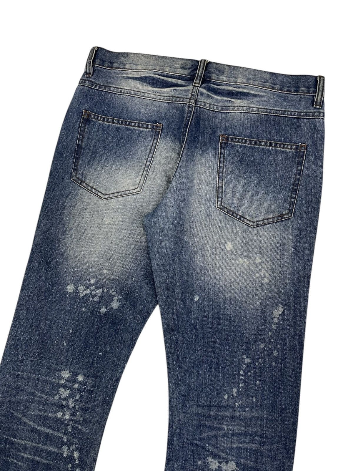 Japanese Brand × Schlussel Schlussel Japan Boro Acid Wash Jeans Size US 34 / EU 50 - 7 Thumbnail