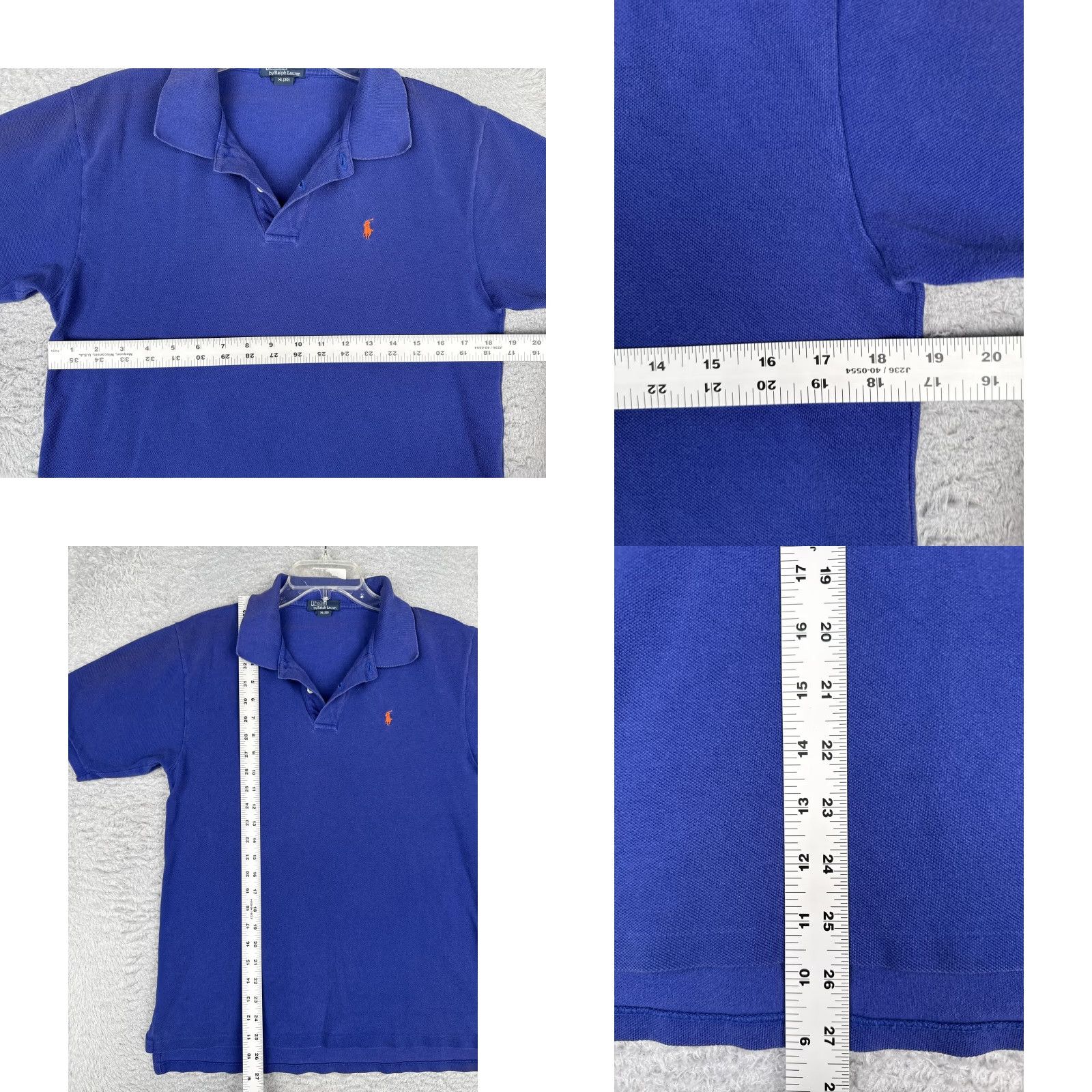 Polo Ralph Lauren Polo Ralph Lauren Polo Shirt Teens XL Blue Cotton Short Sleeve Logo Top Size US XL / EU 56 / 4 - 8 Thumbnail