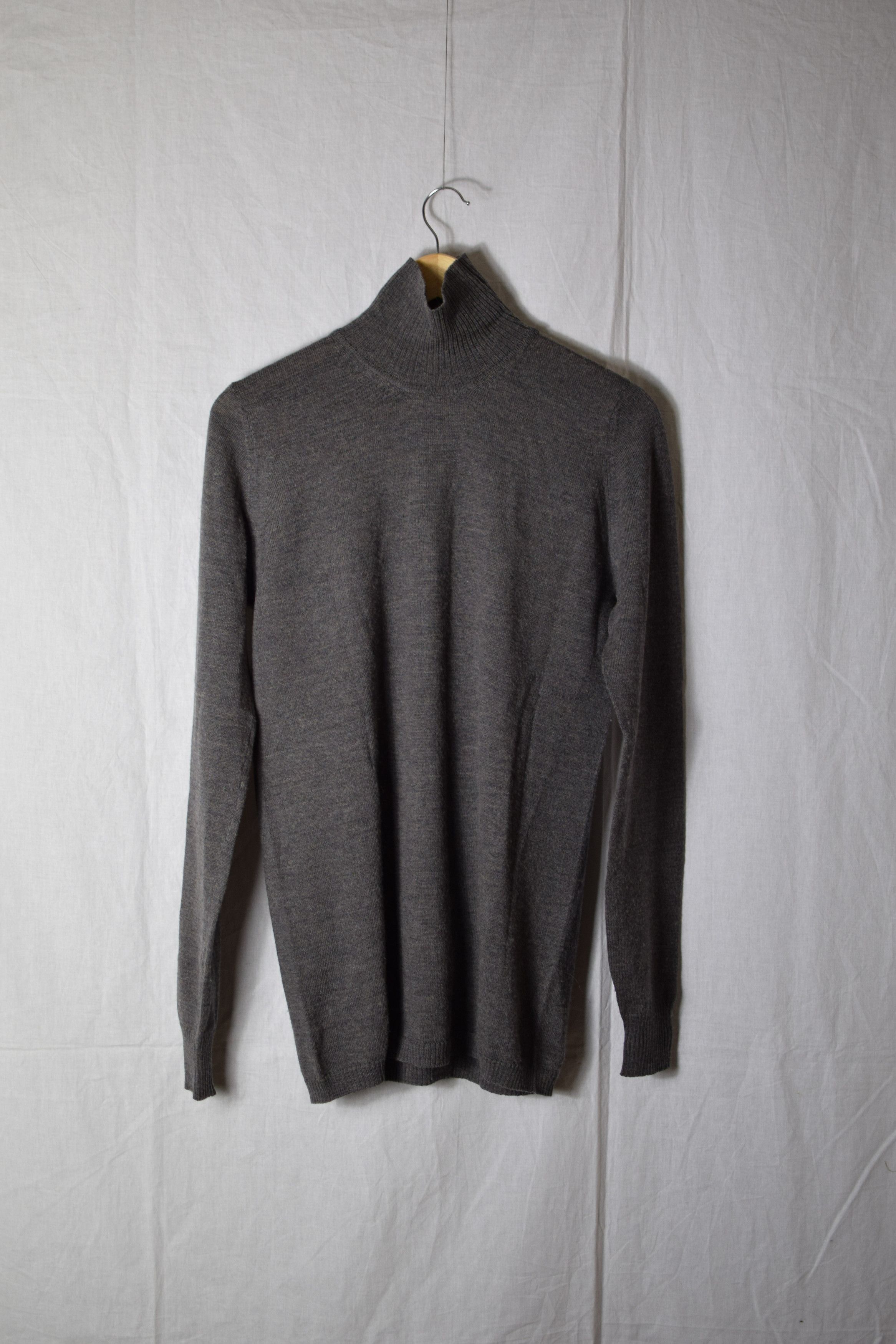Rick Owens Rick Owens AW11 Limo Turtleneck - RU2655-MEL Size US M / EU 48-50 / 2 - 2 Thumbnail