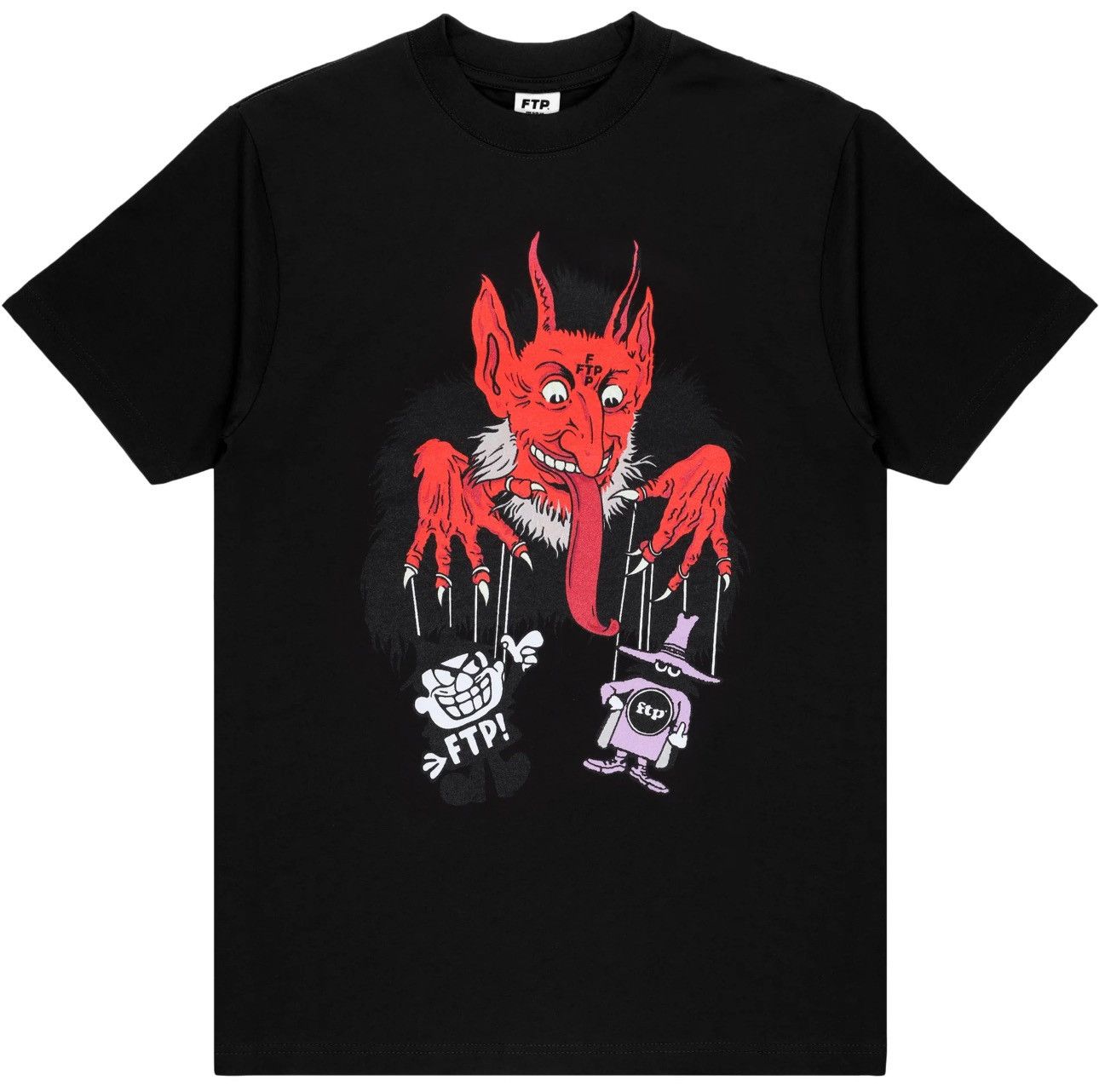 Fuck The Population FTP x THRASHER GRAY FLAME SHIRT | Grailed