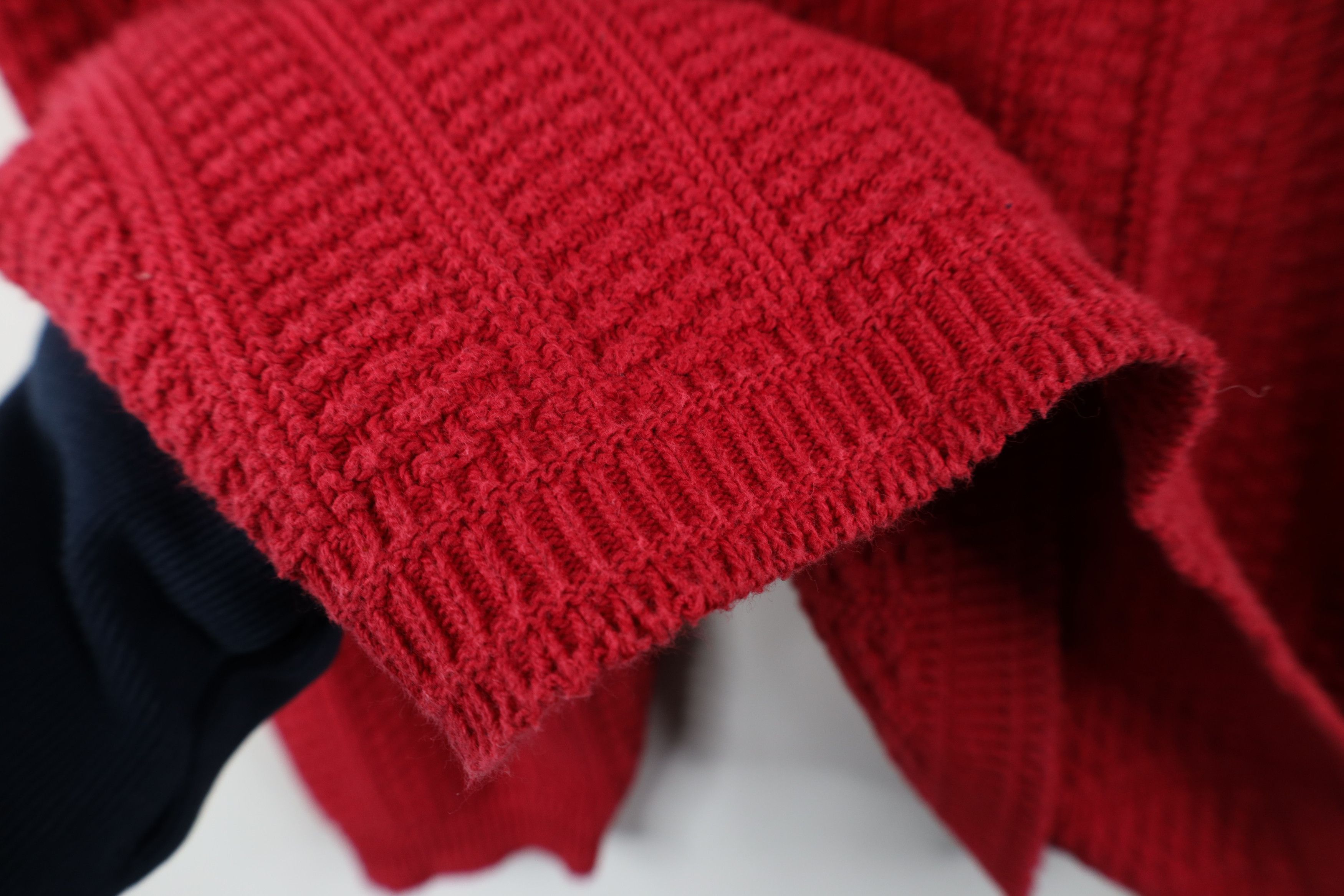 Vintage Vintage 90s Streetwear Cotton Knit Crewneck Sweater USA Size US XL / EU 56 / 4 - 7 Thumbnail