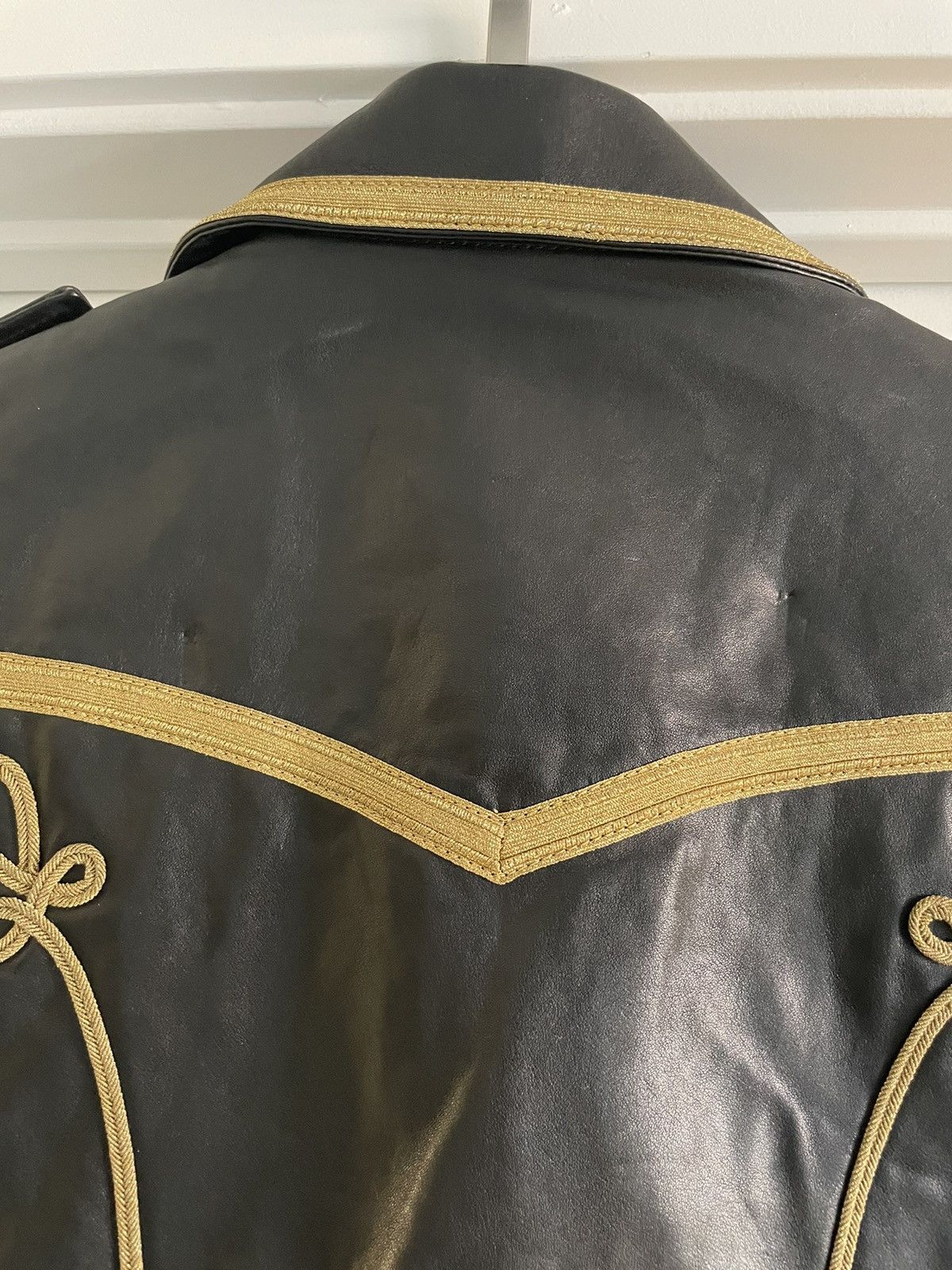 Saint Laurent Paris Saint Laurent SS15 Embroidered Biker Jacket Size US M / EU 48-50 / 2 - 5 Thumbnail