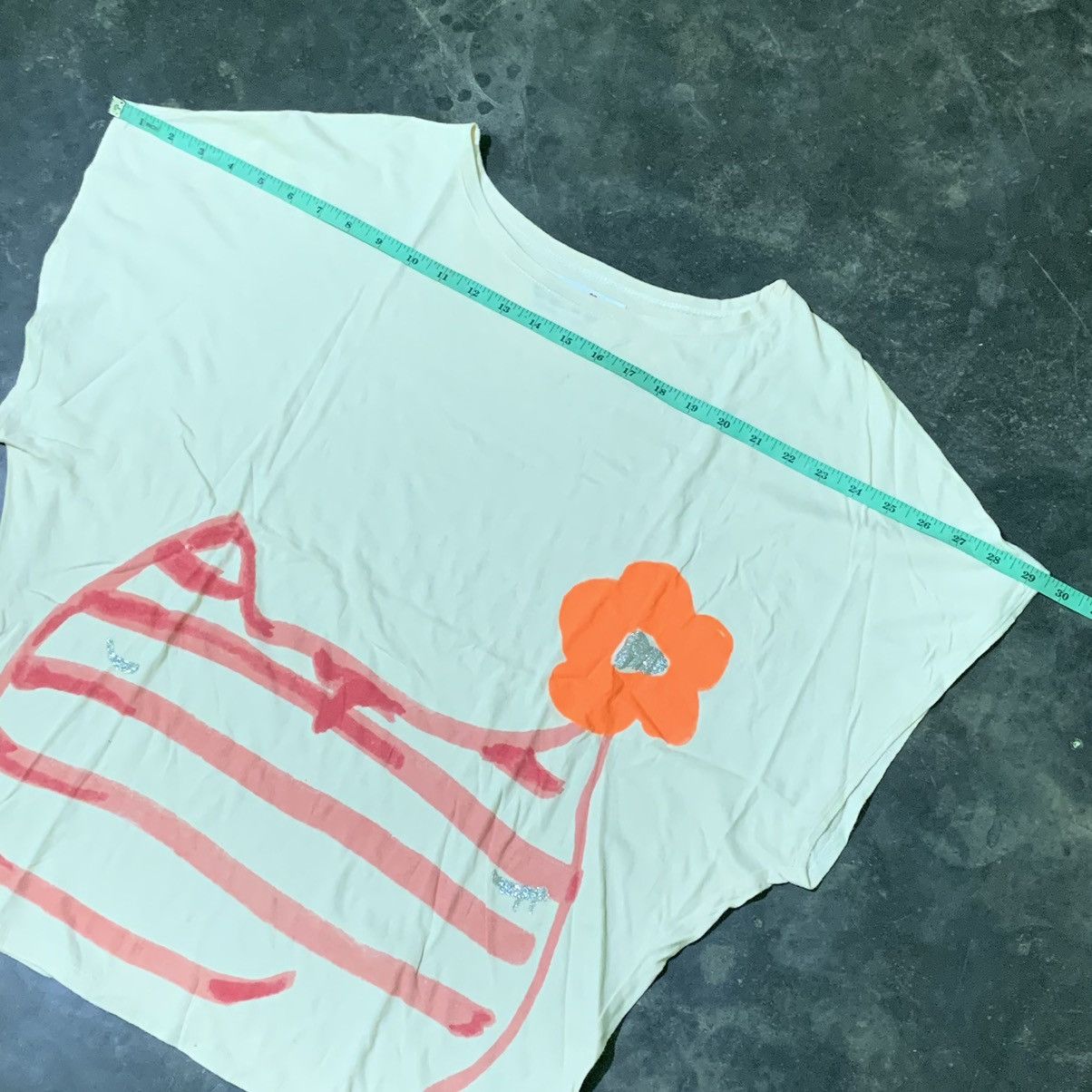 Tsumori Chisato Tsumori chisato by issey miyake cat & flowwers tshirt Size ONE SIZE - 9 Thumbnail