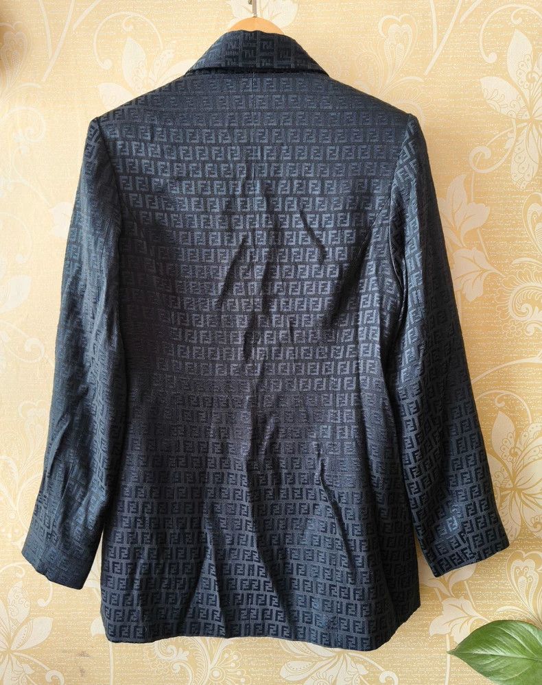 Fendi Fendi Old flower coat Size US L / EU 52-54 / 3 - 3 Thumbnail
