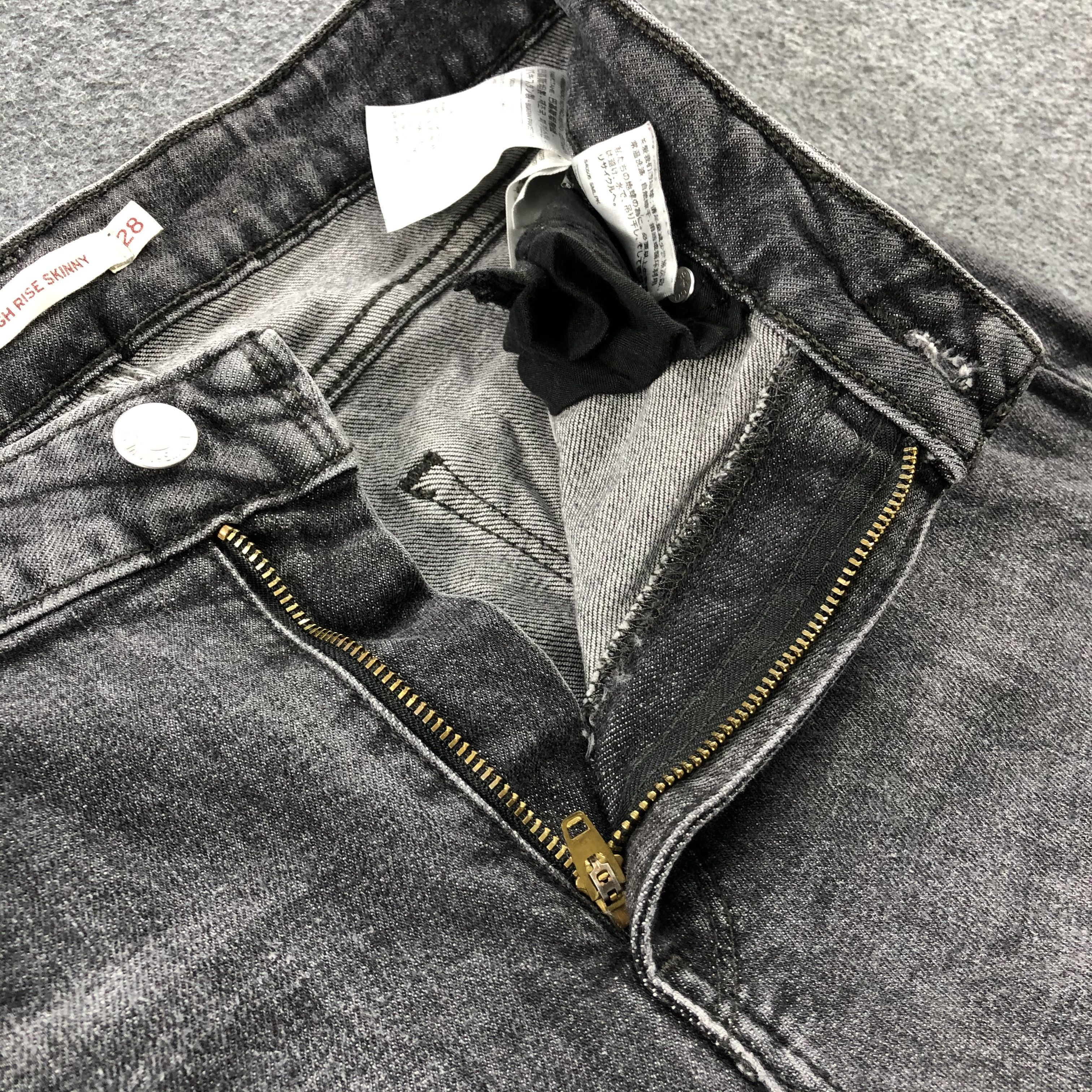 Levi's × Vintage Vintage Distress Black Levis Jeans-JM1481 Size US 28 / EU 44 - 8 Thumbnail