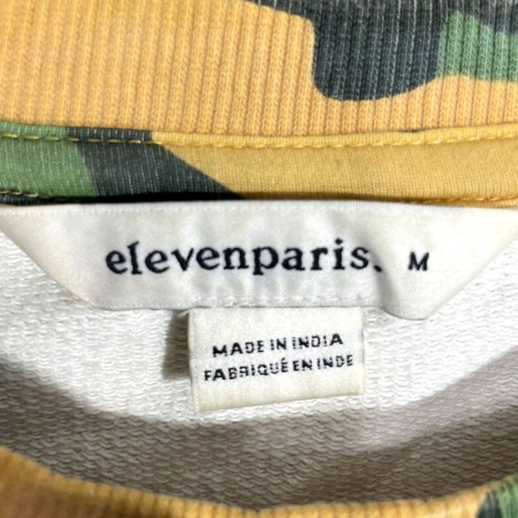 Eleven Paris Eleven Paris Camo Army Pattern Crew Neck Sweater Casual Wear Men’s Size Medium Green Crew Neck Pullover M Mens Size US M / EU 48-50 / 2 - 3 Thumbnail