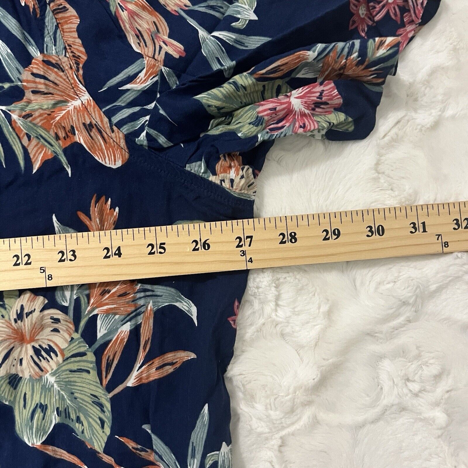 Other Island Passport Shirt Mens Sz 2XLT Short Sleeve Rayon Floral Size US XXL / EU 58 / 5 - 6 Thumbnail