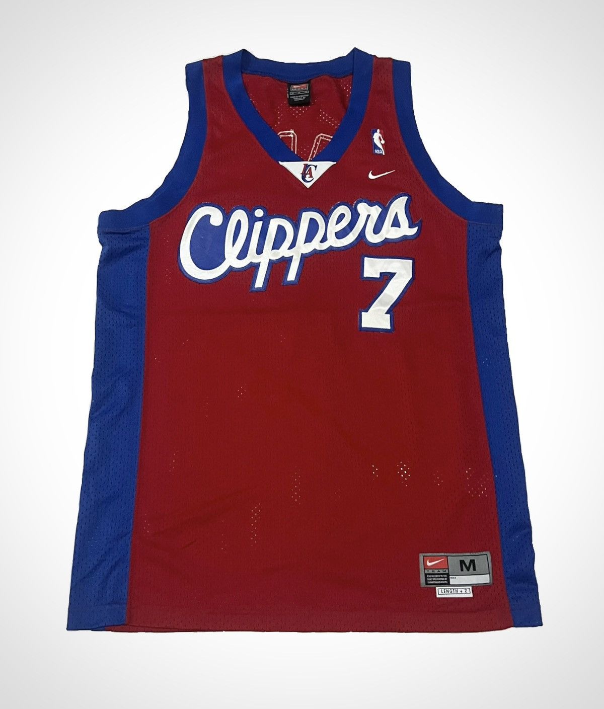 Champion × NBA × Vintage Vintage Nike Lamar Odom LA Clippers Nba Jersey Size US M / EU 48-50 / 2 - 1 Thumbnail