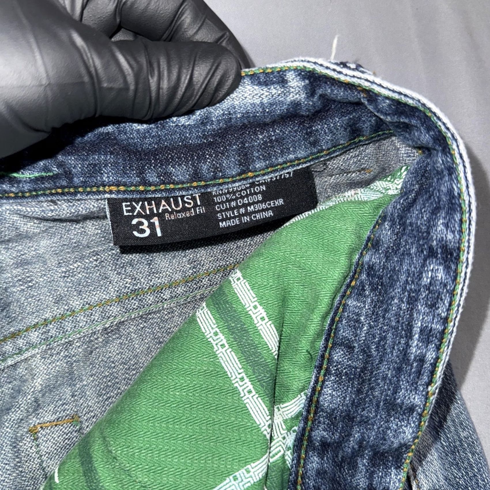 Billabong Billabong Exhaust Jeans Men's 31x30 Blue Medium Wash Relaxed Fit Denim Pants Jeans Straight Pockets Logo Size US 31 - 3 Thumbnail