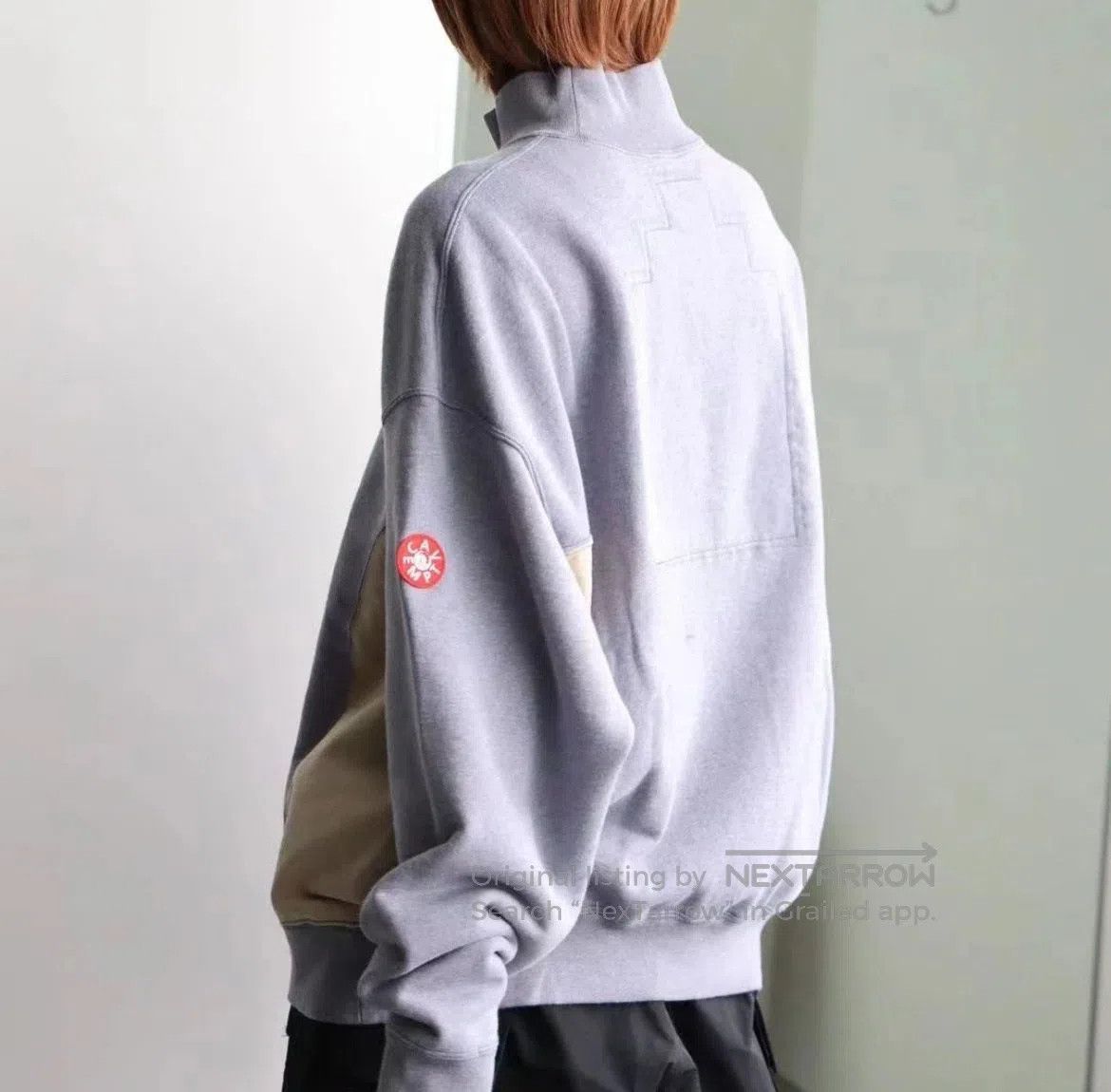 Cav Empt Cav Empt High Neck Color Blocked Sweatshirt Size US L / EU 52-54 / 3 - 7 Thumbnail
