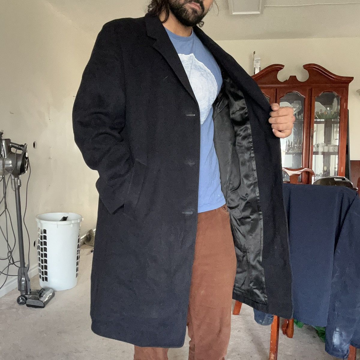 Eaton Vintage single breasted overcoat Size US M / EU 48-50 / 2 - 4 Thumbnail