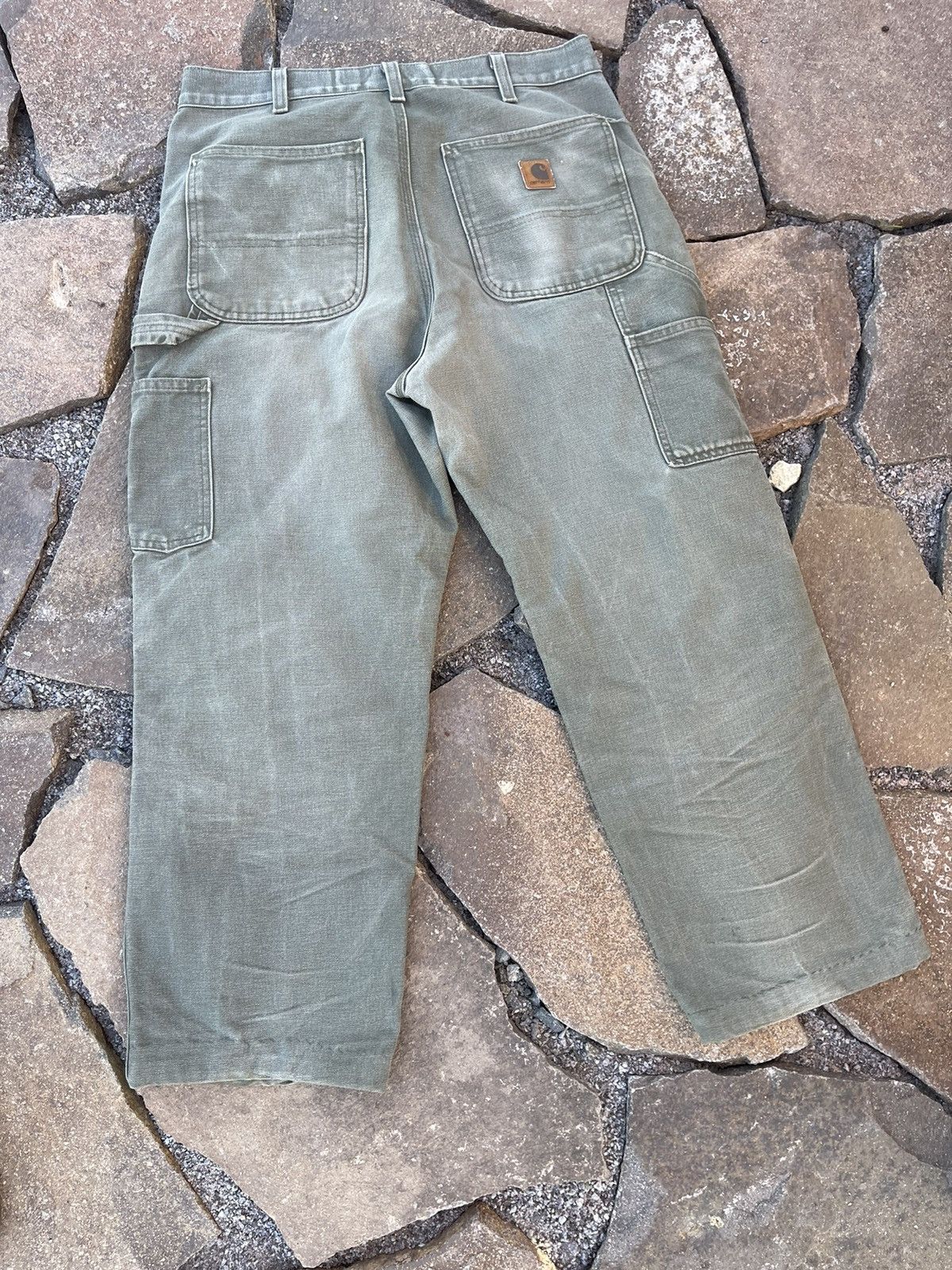 Carhartt 90’s Vintage Carhartt double knee cargo khaki pants Size US 33 - 4 Thumbnail