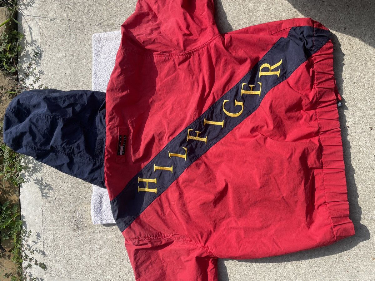 Tommy Hilfiger × Vintage 90s X Vintage X Hilfiger X Windbreaker X Pullover Size US M / EU 48-50 / 2 - 4 Thumbnail