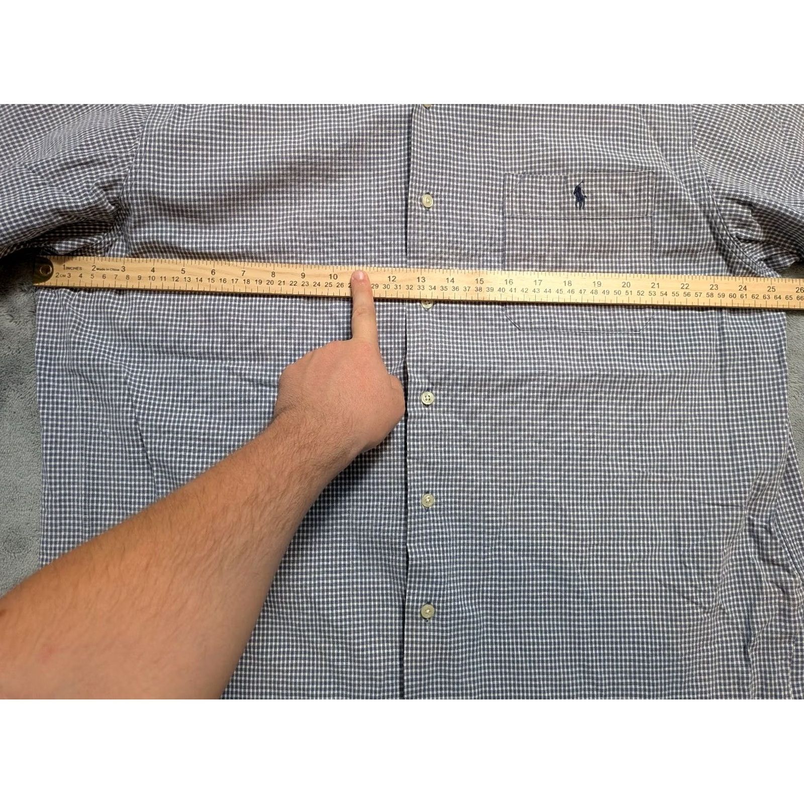 Polo Ralph Lauren Polo Ralph Lauren Shirt Mens XXL Lavender Button-Down 100% Cotton Pony Size US XXL / EU 58 / 5 - 4 Thumbnail