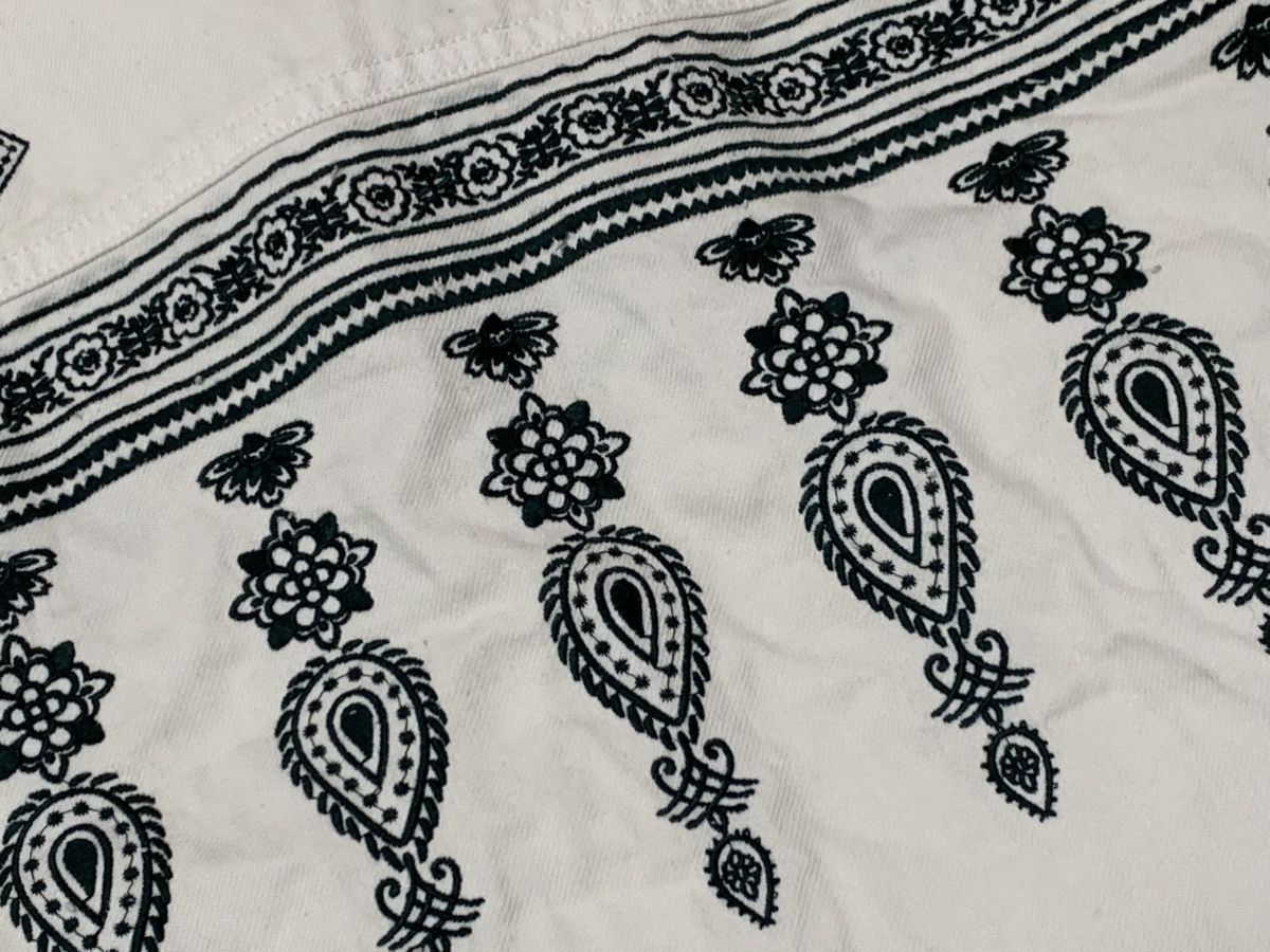 Kith KITH Embroidered white denim shirt Size US XL / EU 56 / 4 - 6 Thumbnail