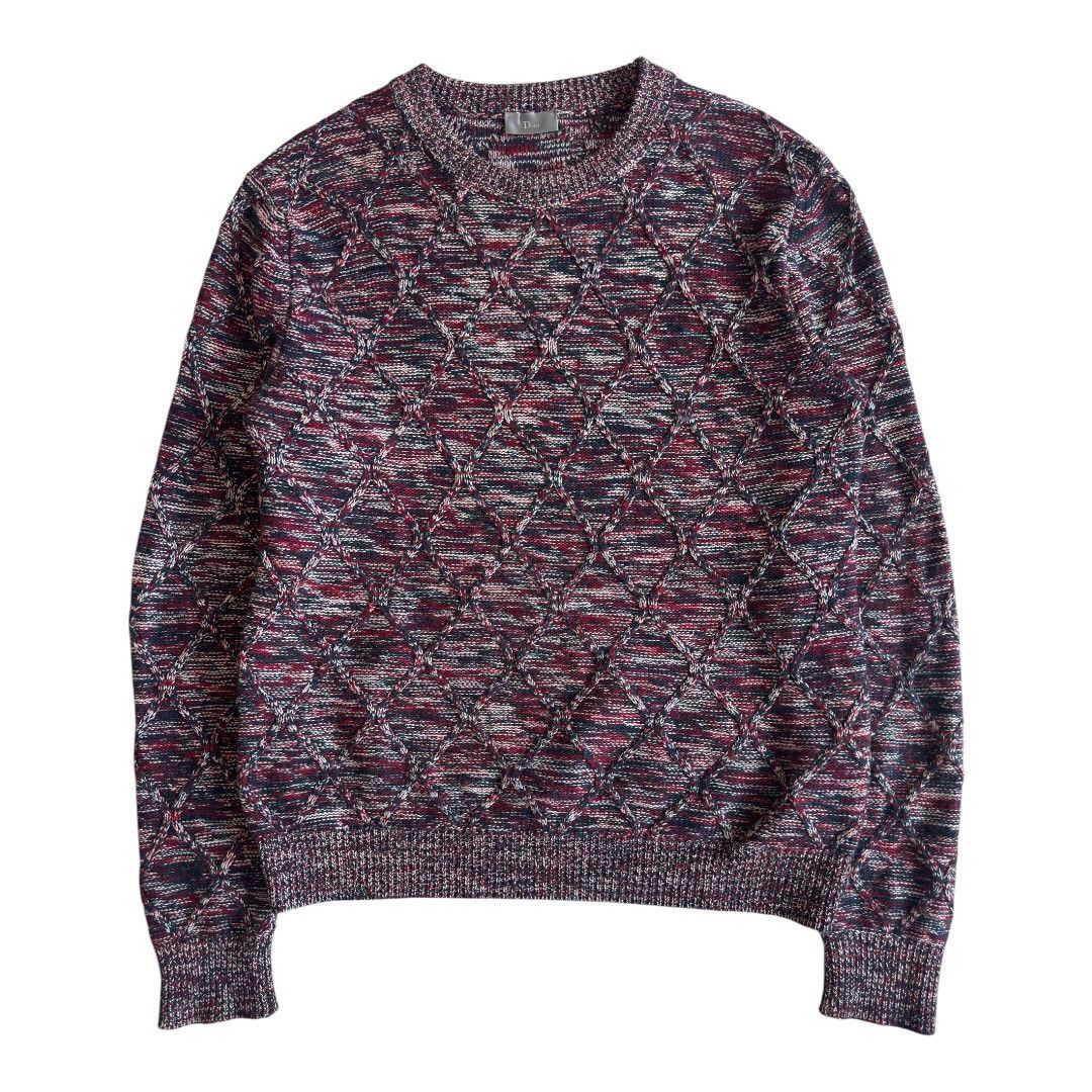 Dior Dior Homme Autumn 2015 Multi-color Virgin Wool Sweater Size US M / EU 48-50 / 2 - 2 Thumbnail