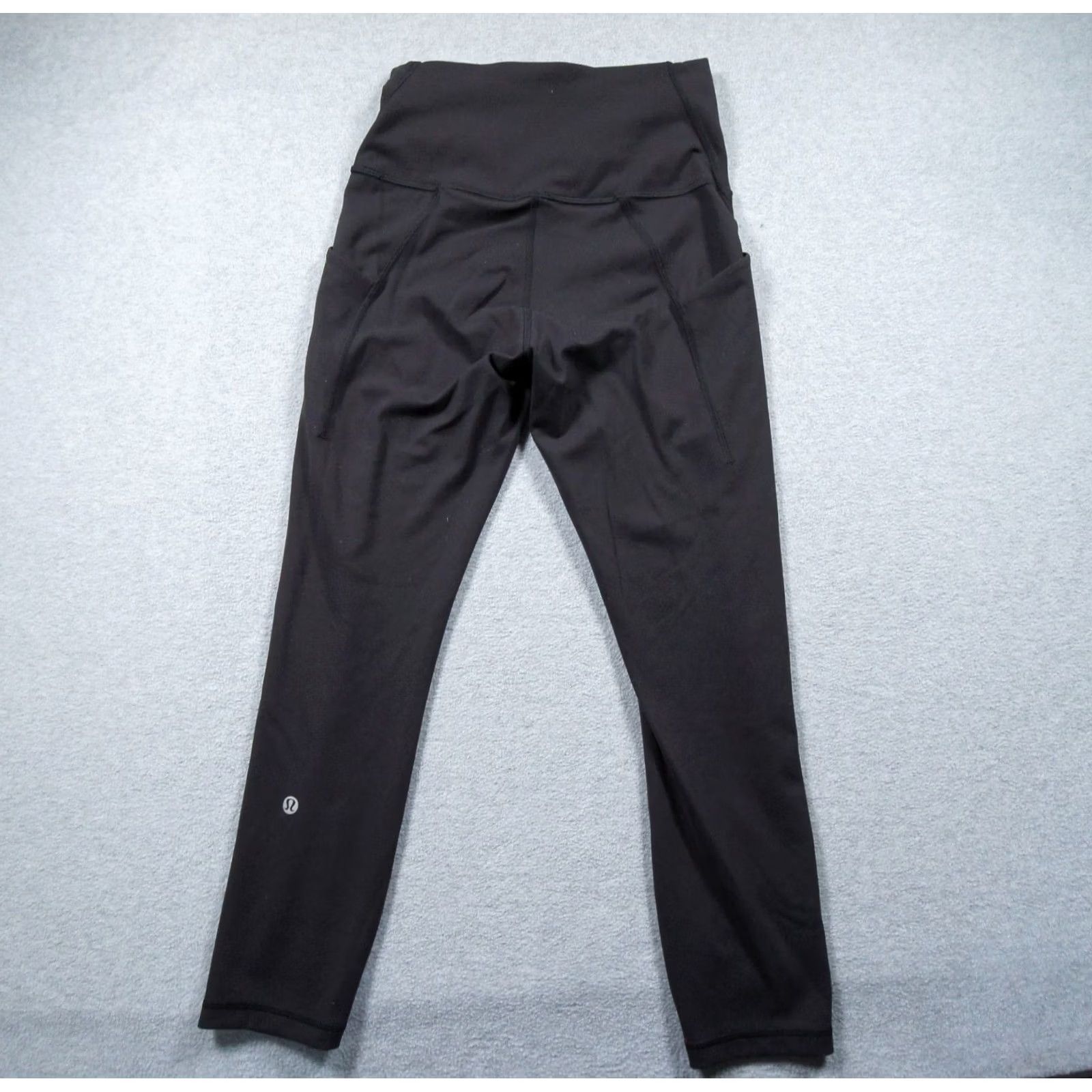 Lululemon Lululemon Leggings Womens 6 Black High Rise Pants Activewear Yoga Gym lw6eps Size 28" / US 6 / IT 42 - 5 Thumbnail