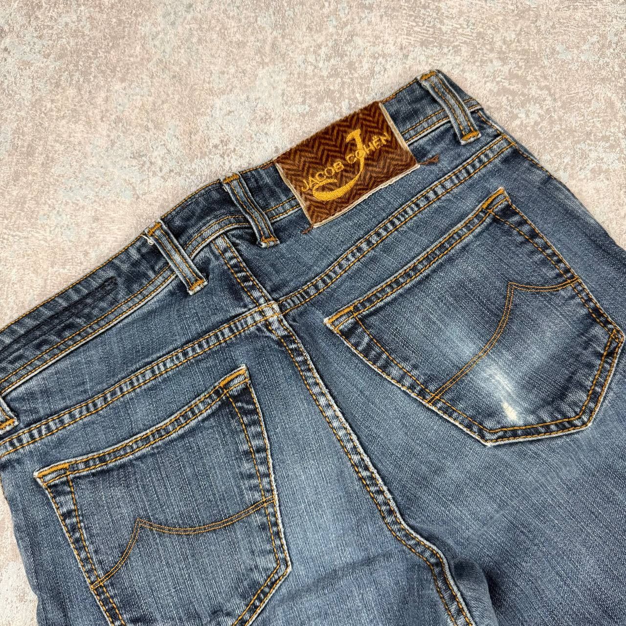 Jacob Cohen JACOB COHEN BLUE COMFORT TAILORED DENIM JEANS Size US 31 - 5 Thumbnail