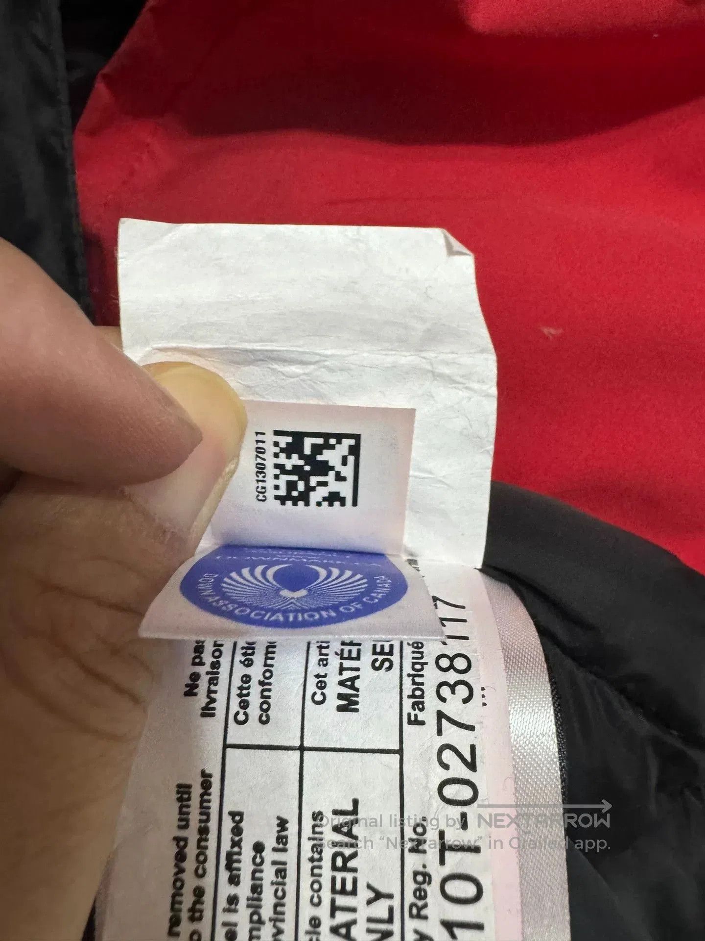 Canada Goose Canada Goose Men's Expedition Red Parka XS. Size US XS / EU 42 / 0 - 5 Thumbnail