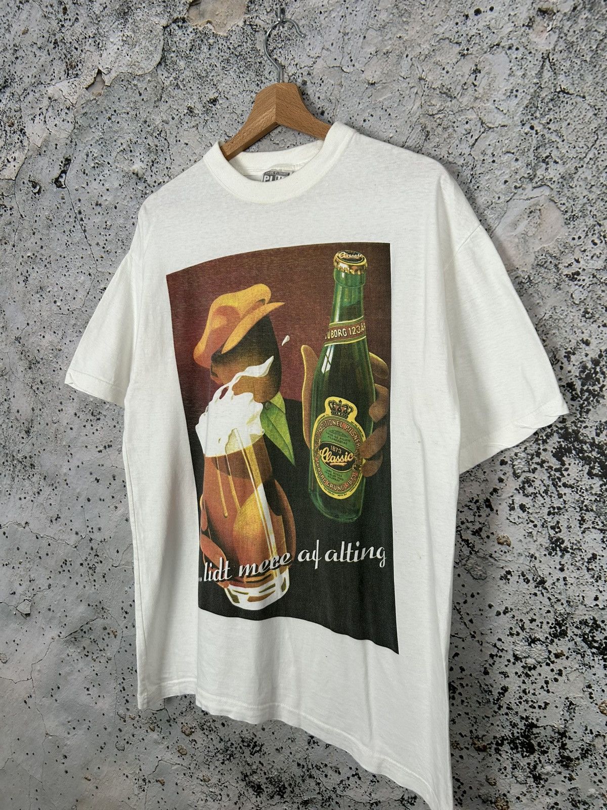 Vintage Vintage Tuborg Promo Beer Graphic Tee Archive 90s Baggy Rap Size US L / EU 52-54 / 3 - 2 Thumbnail