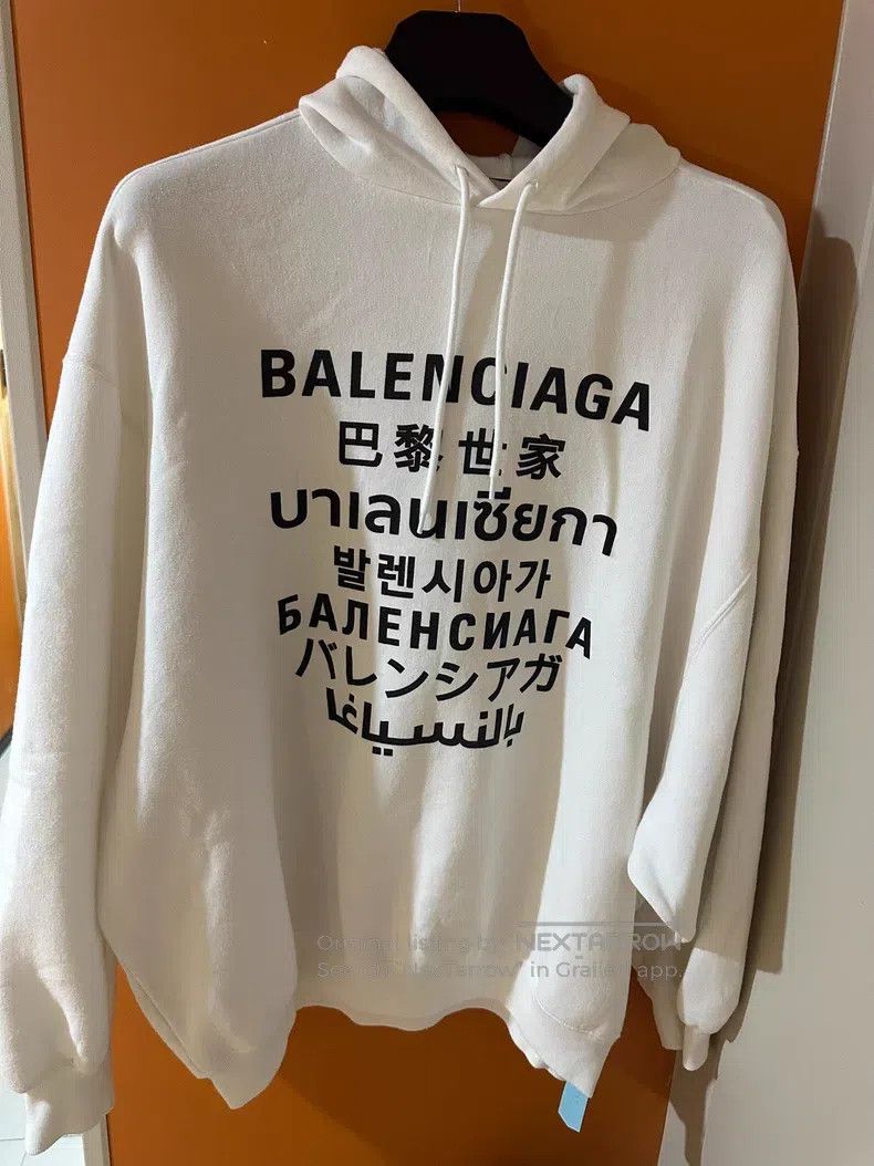 Balenciaga Balenciaga Seven Languages Sweatshirt Size US M / EU 48-50 / 2 - 1 Thumbnail