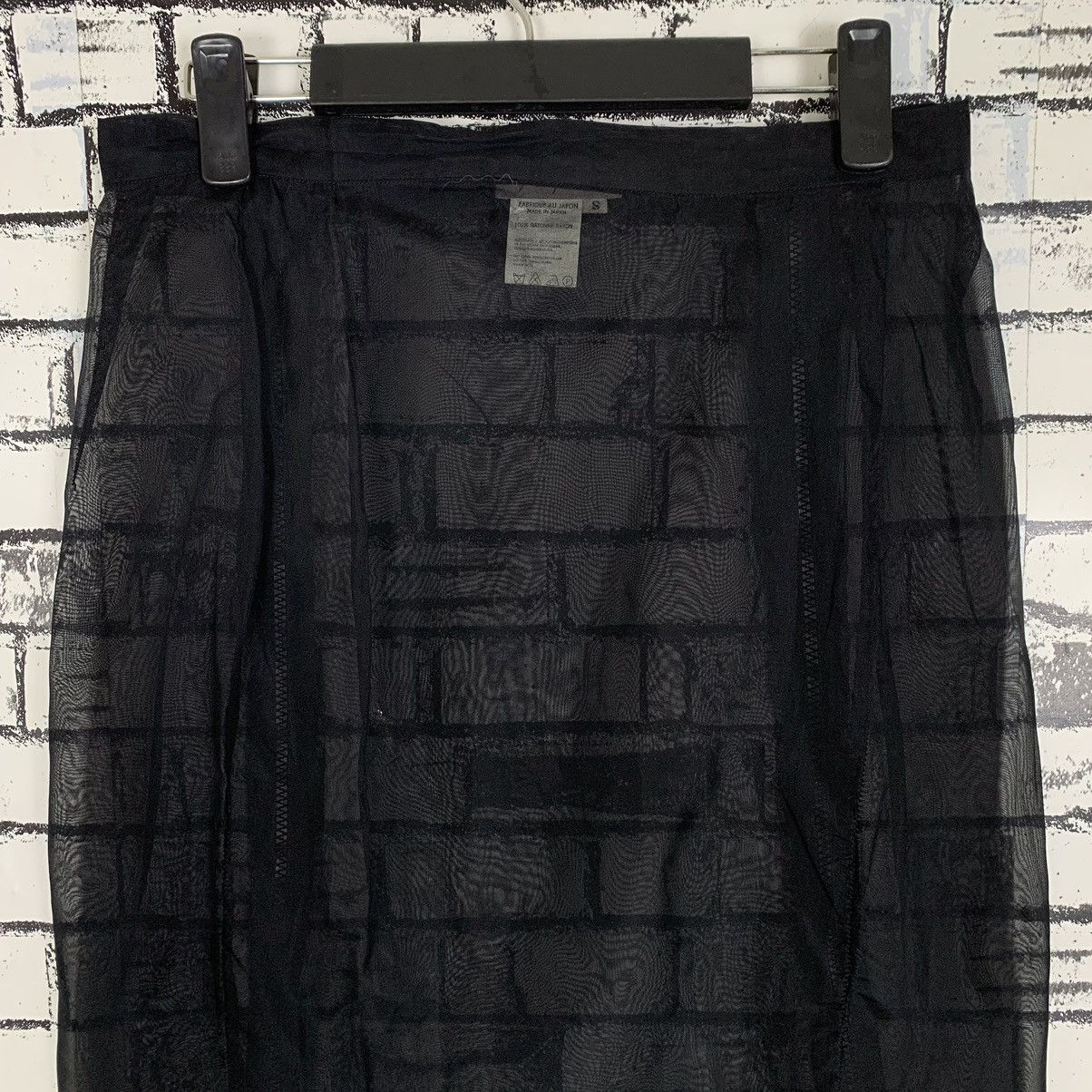 Yohji Yamamoto Designer Japanese Brand Yohji Yamamoto Maxi Skirt Midi Skirt Size 29" - 4 Thumbnail